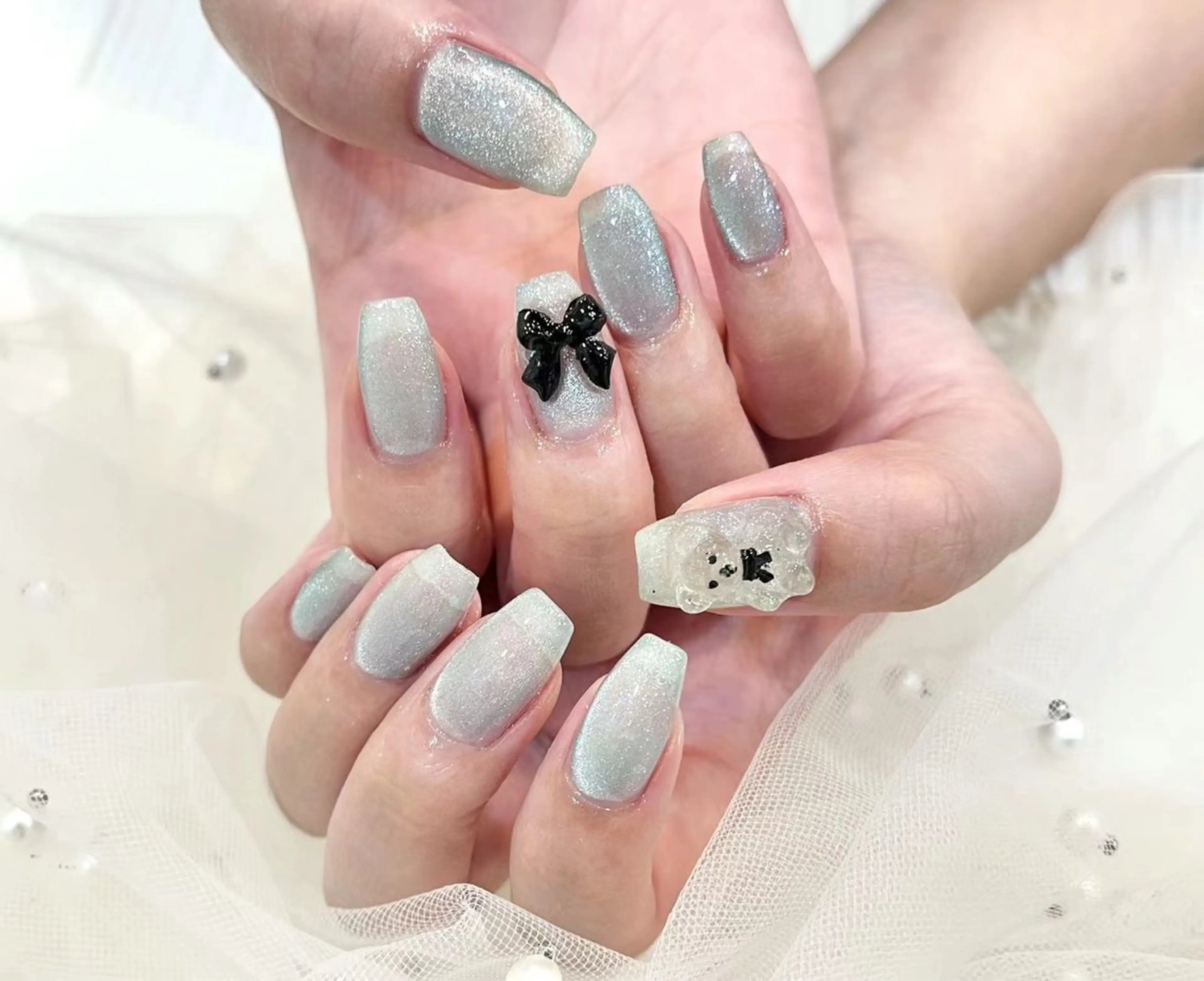 💅🏻マグネットorミラー（ラーメングラデーション）の写真