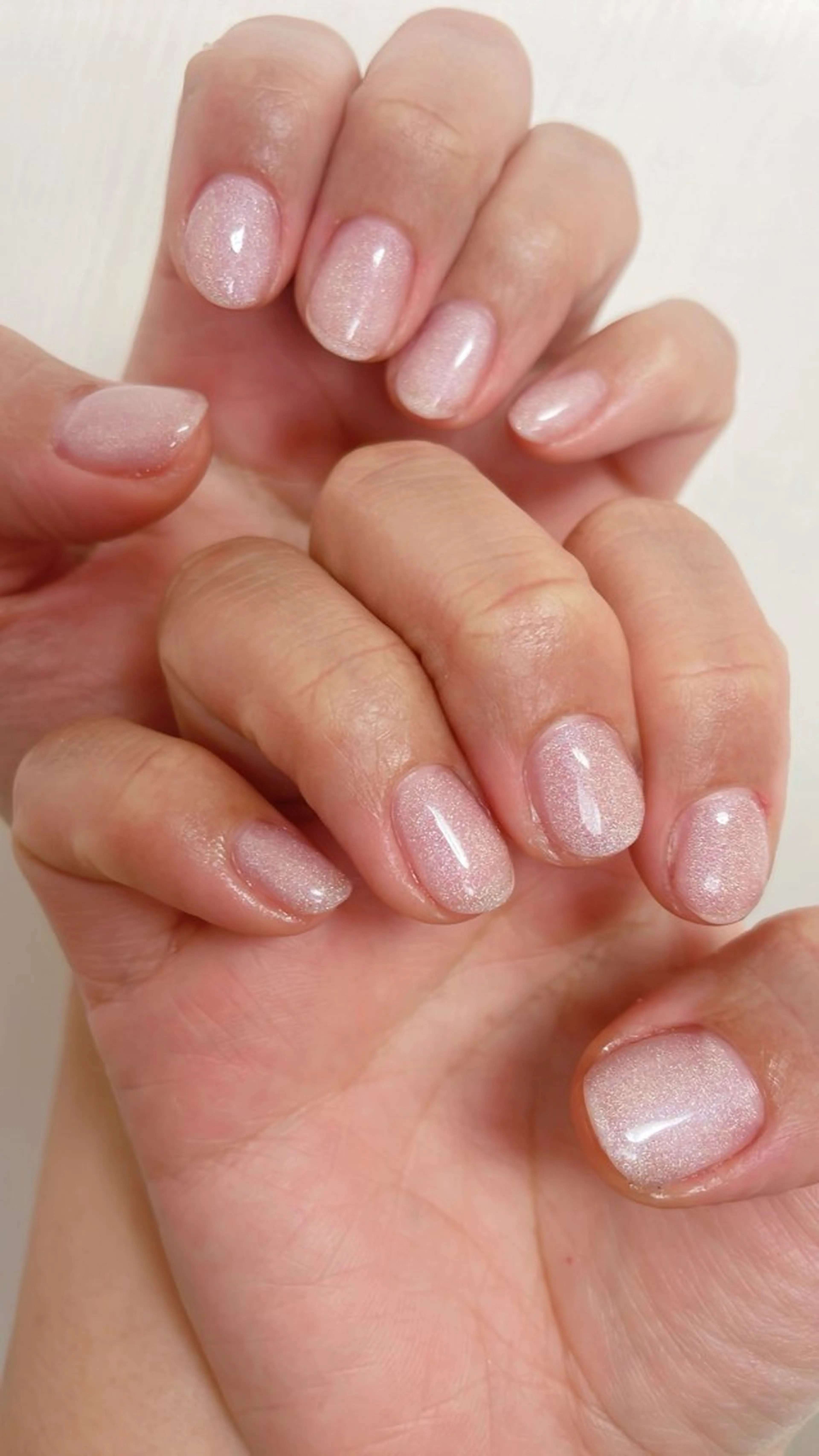 ネイル ワンカラーネイル ショートネイル 三原 麻佑のネイルデザイン