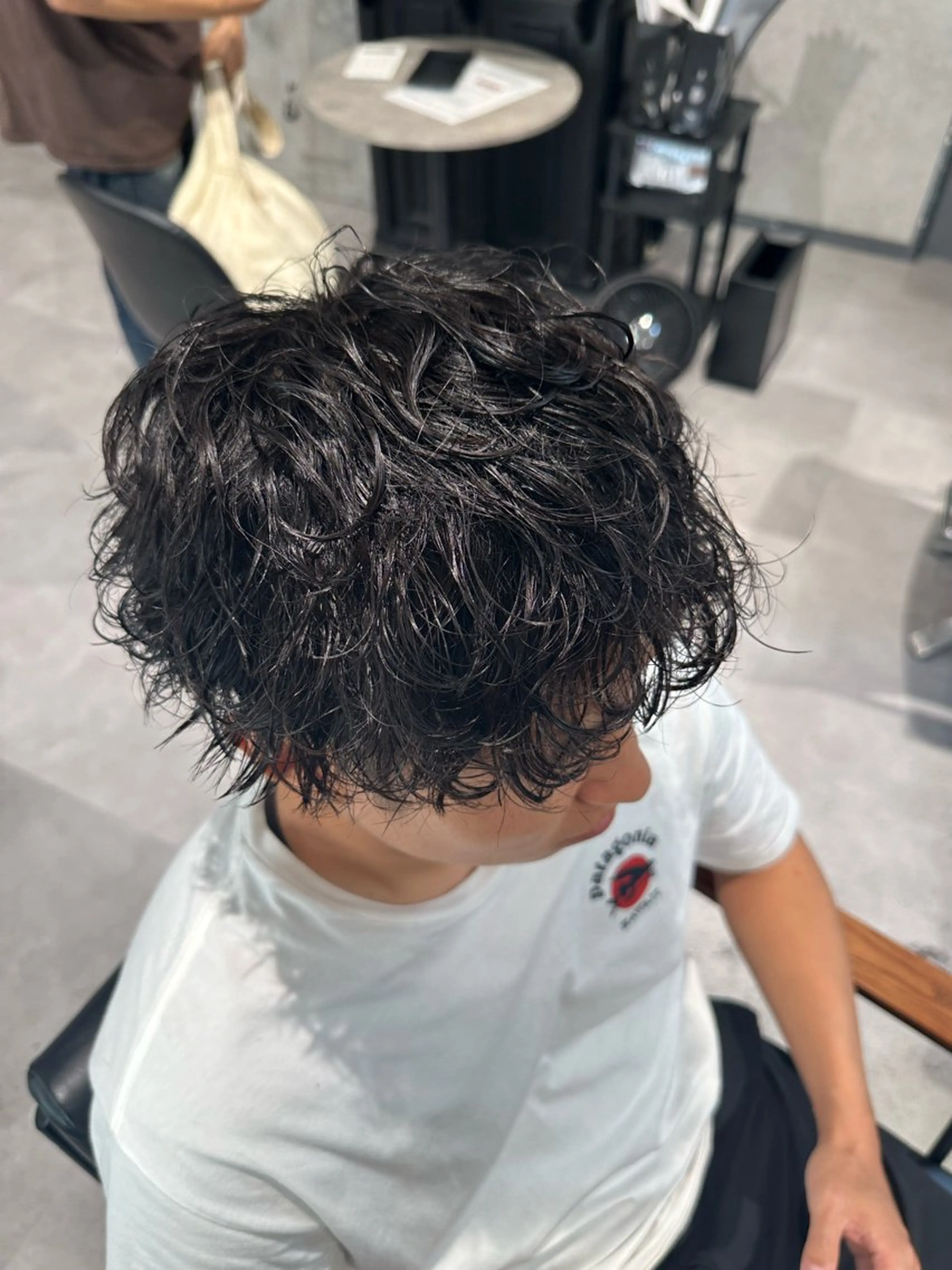 ショート パーマ ヘアアレンジ メンズ NEXT NEO所属・メンズヘア静岡 ✂︎Ryuheiのヘアスタイル