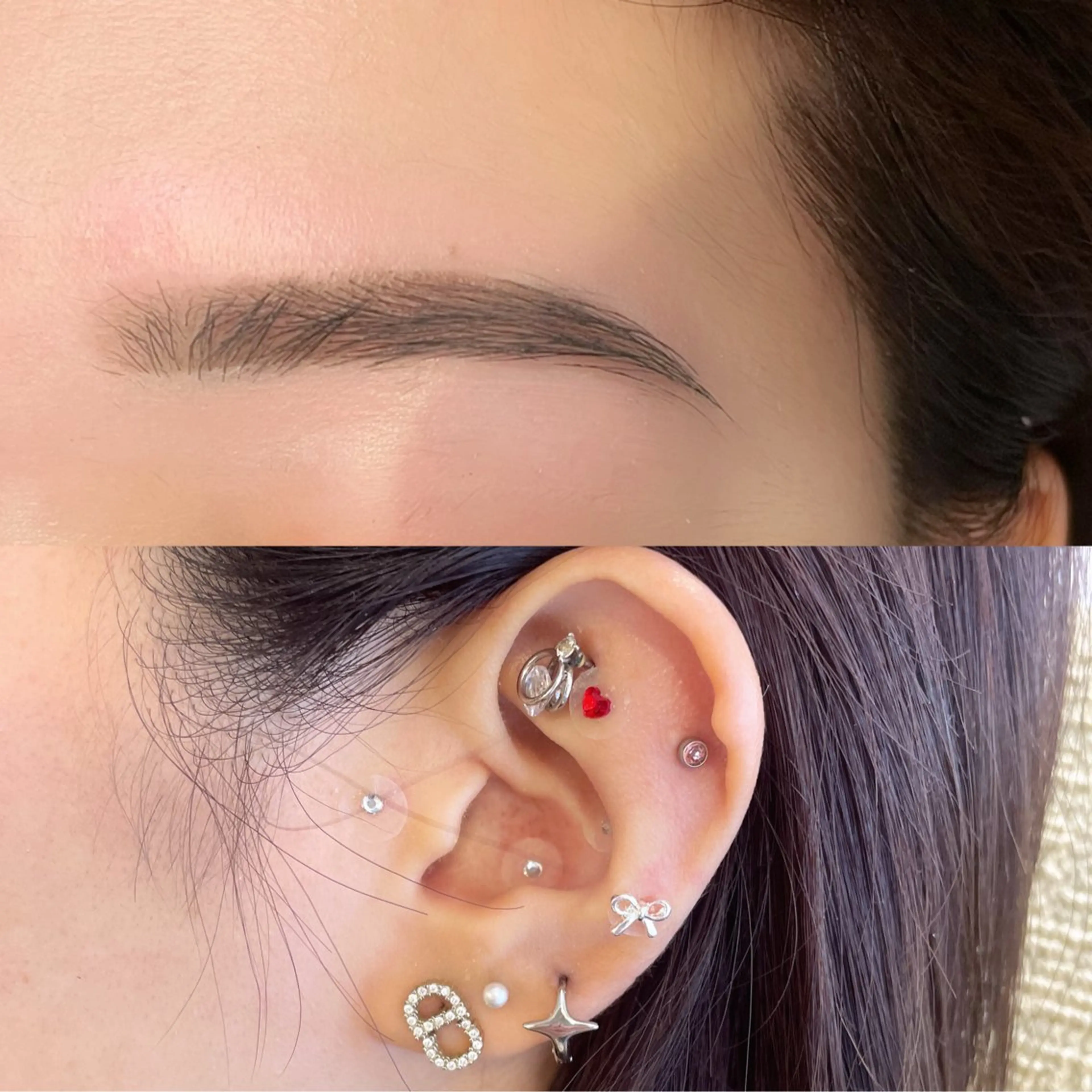 アイブロウ ハリウッドブロウリフト 🎀Lino 中目黒 TAKAMI🐈のマツエク・マツパデザイン