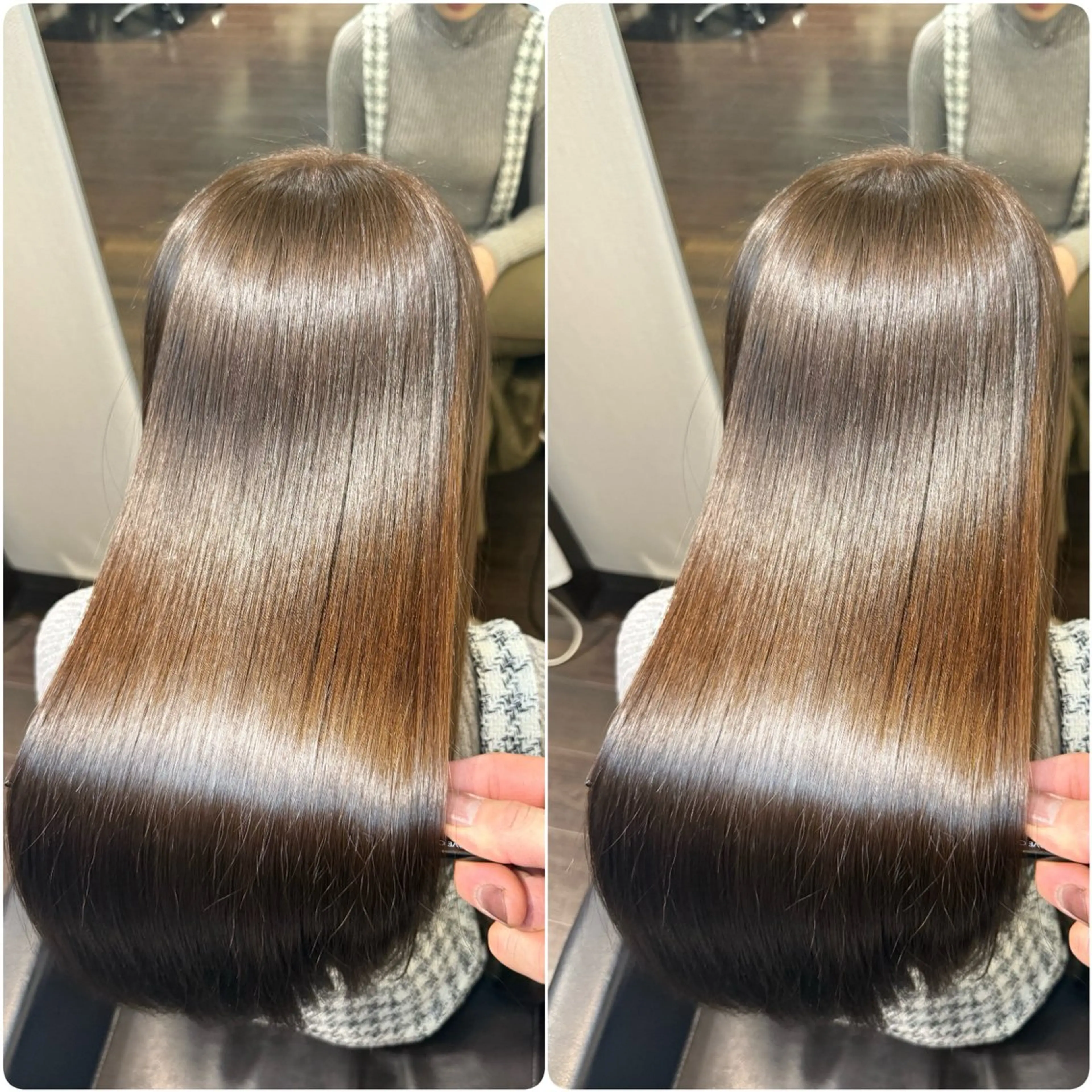 ロング カラー カット ヘアカラー トリートメント ヘッドスパ youres hair 髪質改善トリートメント&ヘッドスパ　新宿EAST所属・🌹ULTOWA🌹 髪質改善/縮毛/店長のヘアスタイル