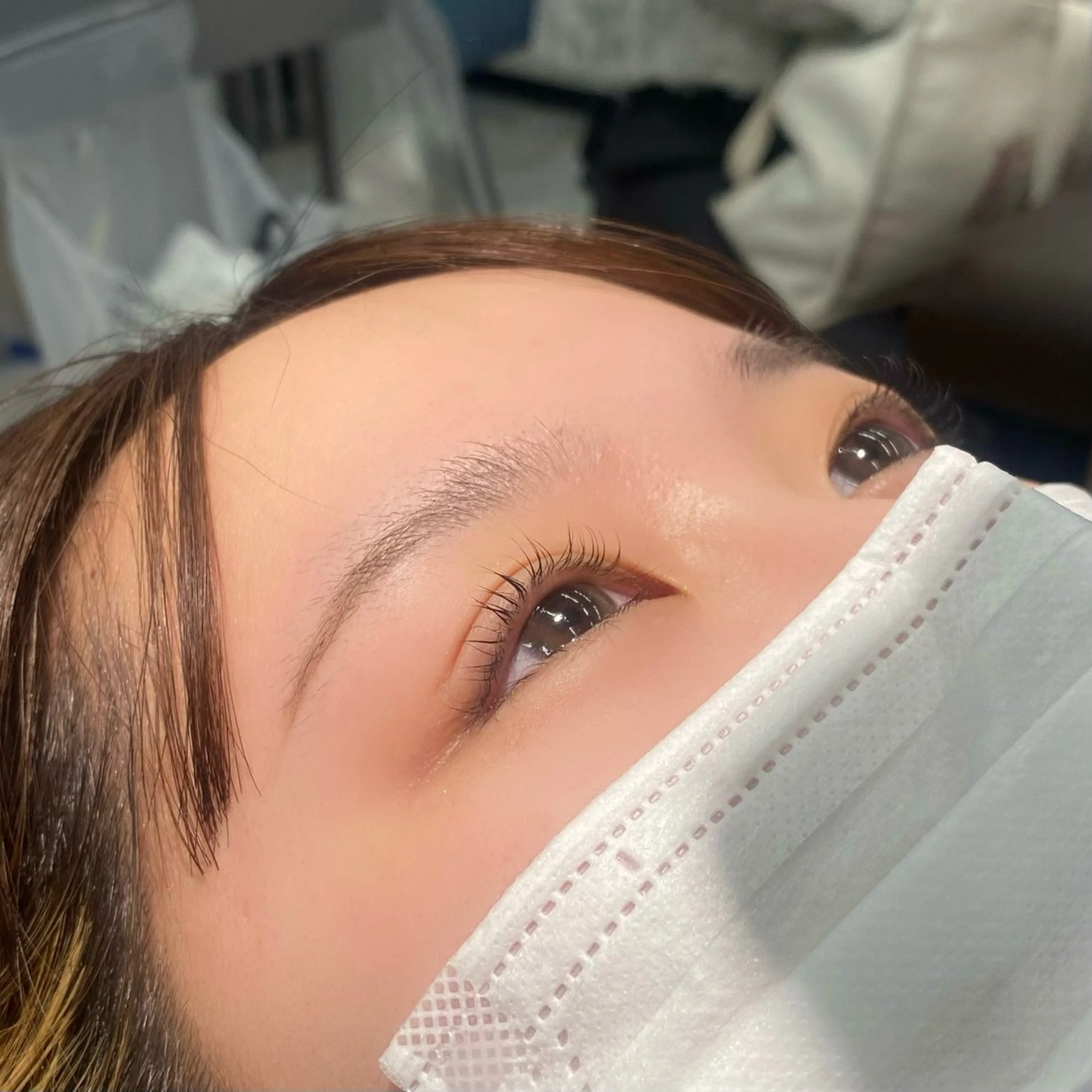 マツエク・マツパ 菊池唯愛 暖色カラー / メンズカットのヘアスタイル