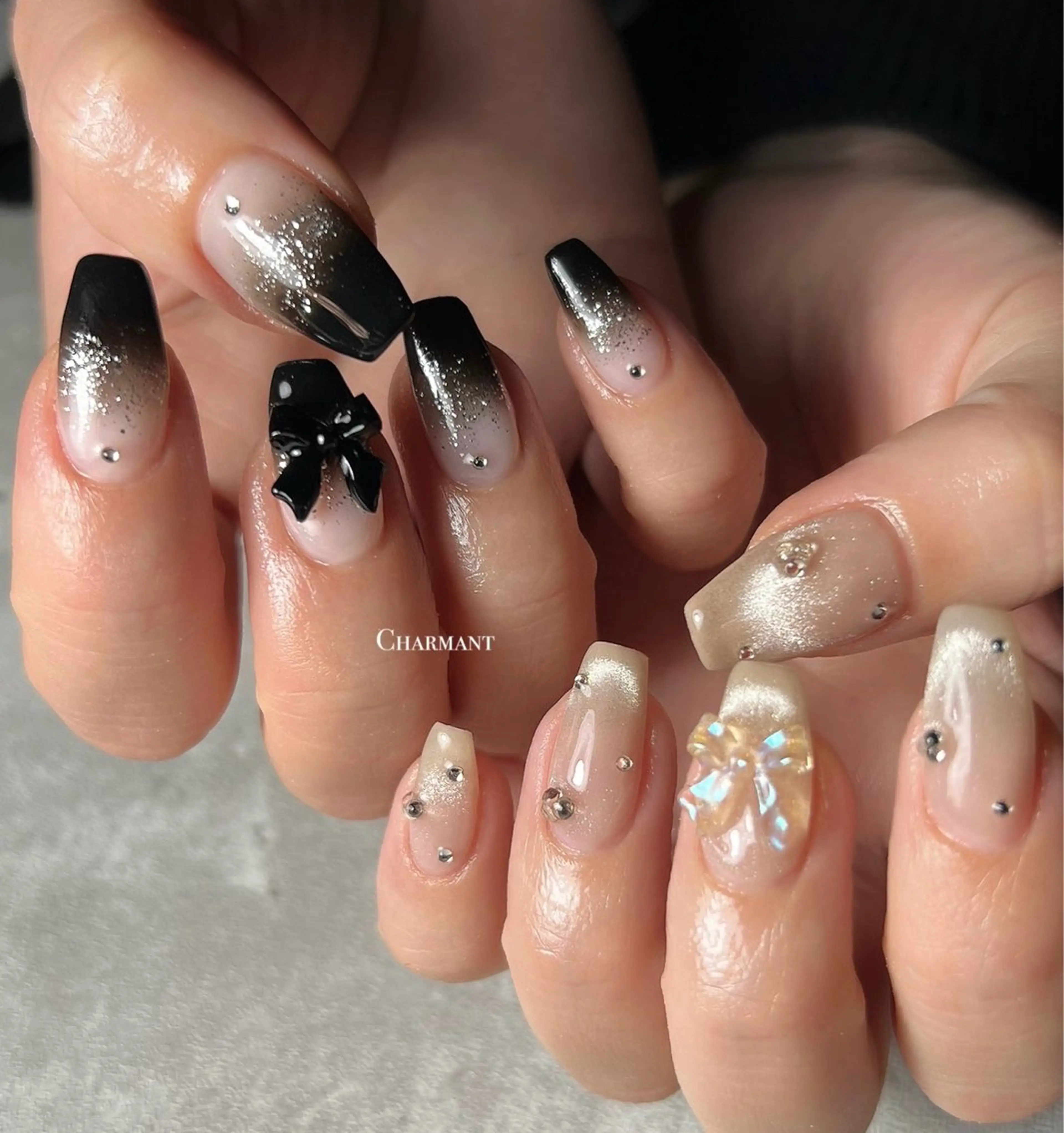 ネイル ハンドネイル Minako 【Charmant】のネイルデザイン