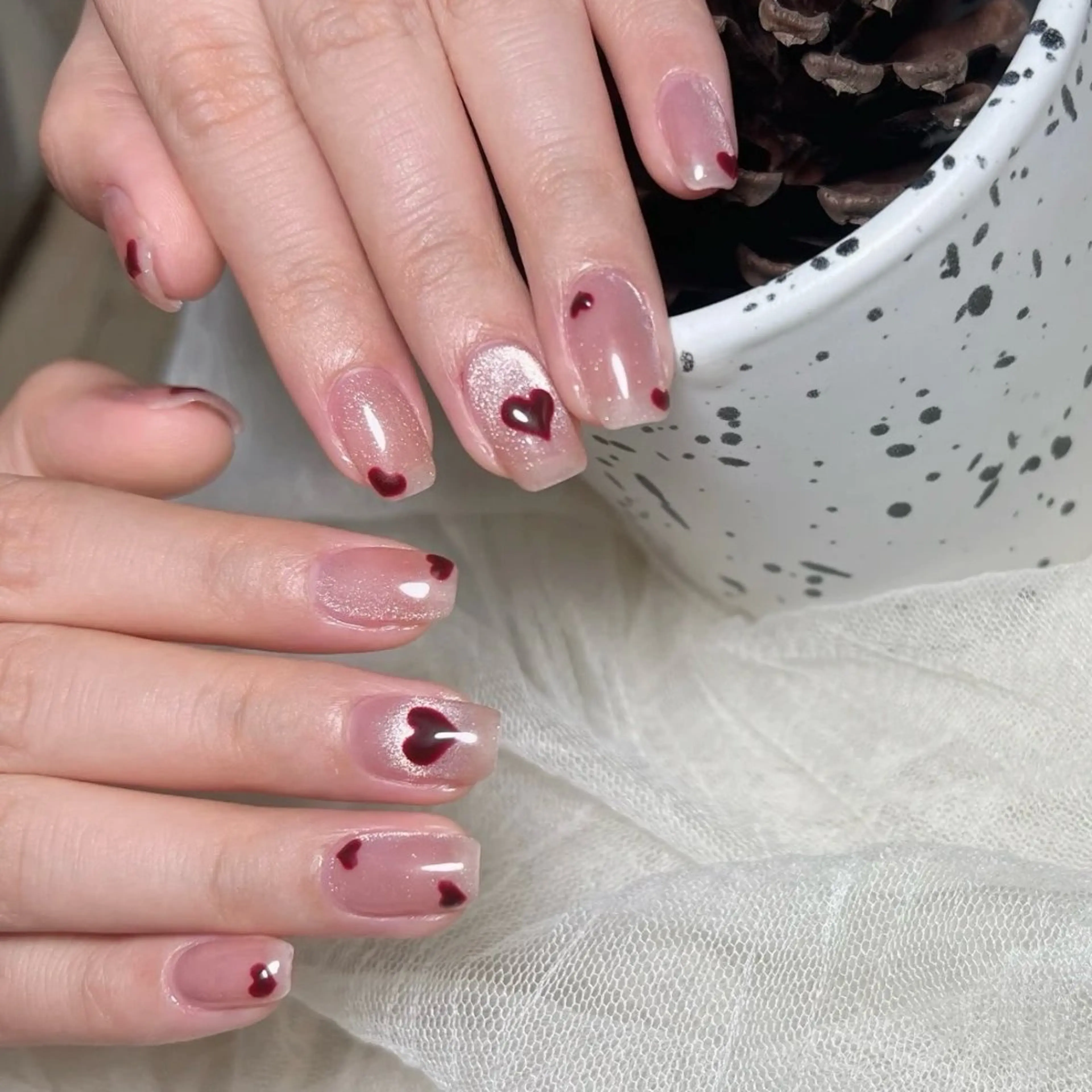 ネイル ハンドネイル By moonネイル 🌷ワンホン/韓国風のネイルデザイン