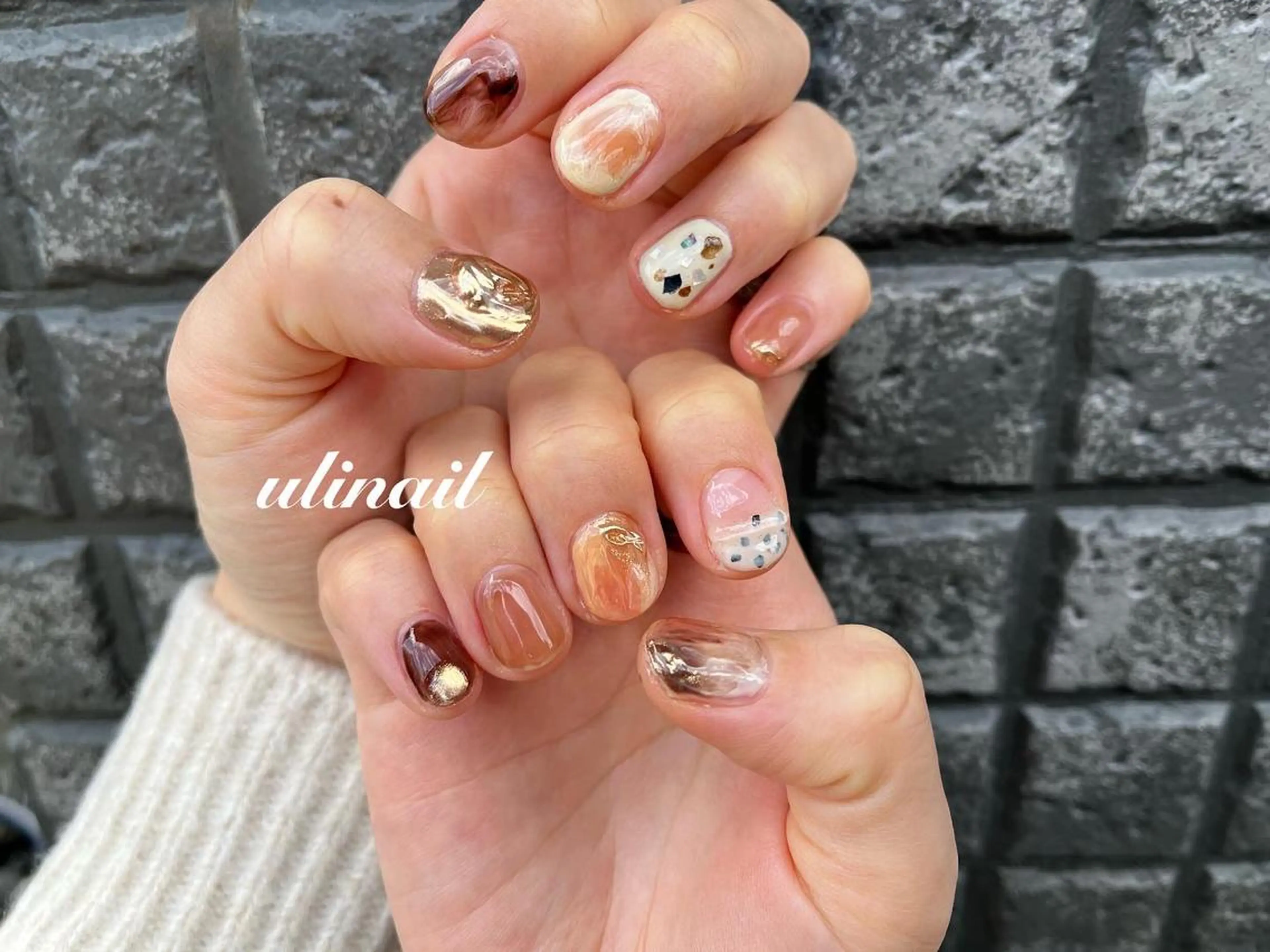 ネイル ハンドネイル ulinail （ウリネイル）のネイルデザイン