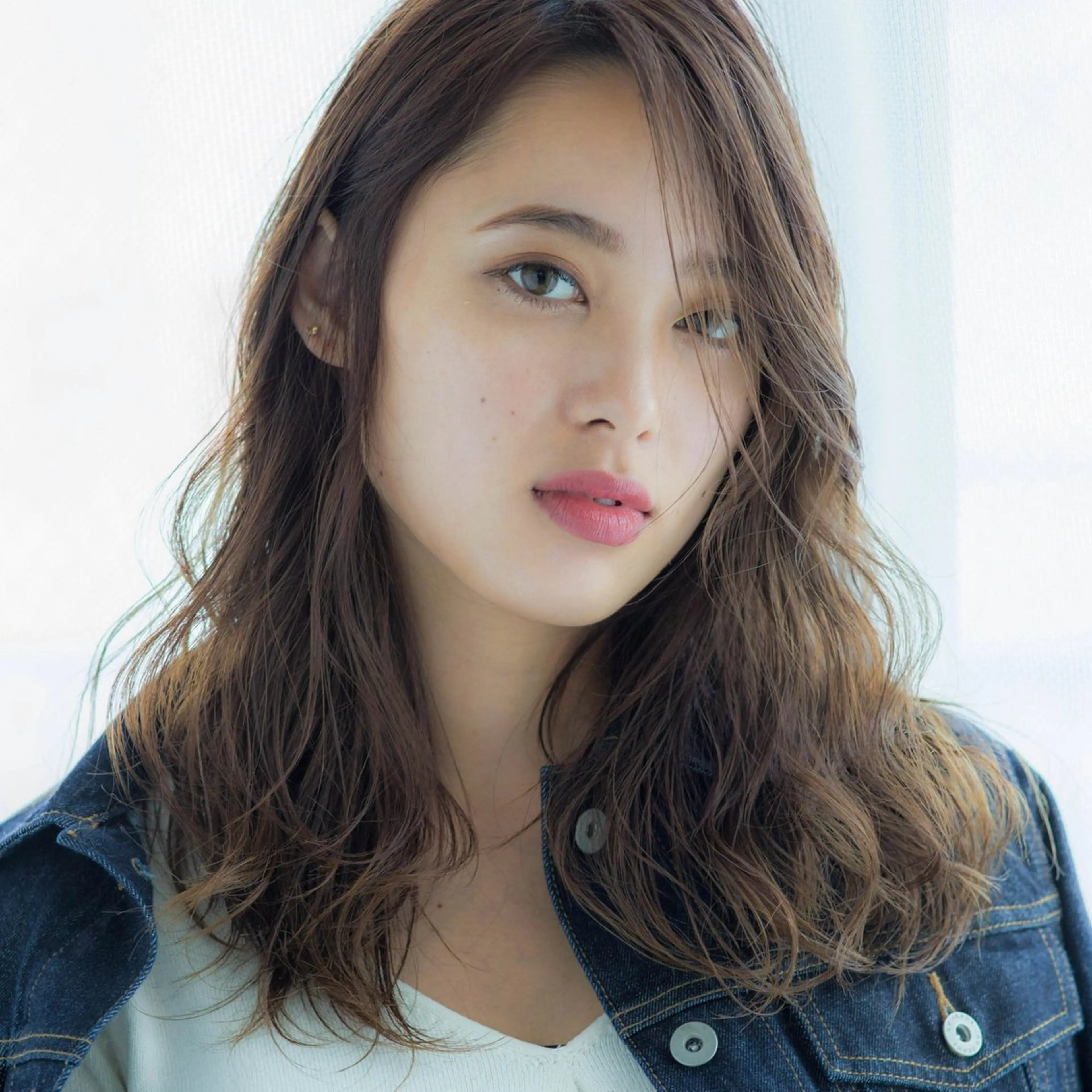 セミロング カラー 髪質改善 髪質改善縮毛矯正 💍谷口克也のヘアスタイル