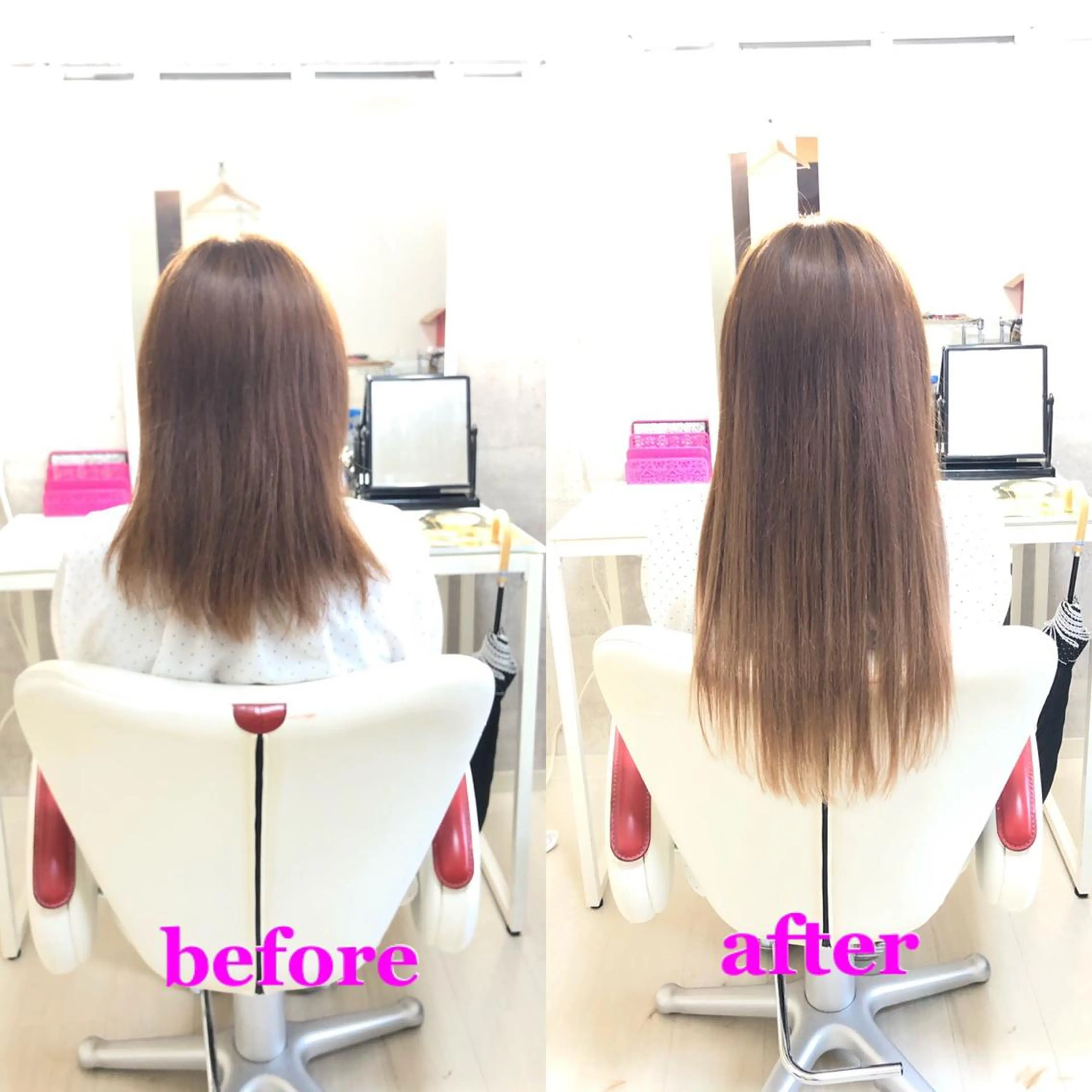 ロング エクステ ドレスアップ心斎橋店所属・🌸ドレスアップ 心斎橋店🌸のヘアスタイル