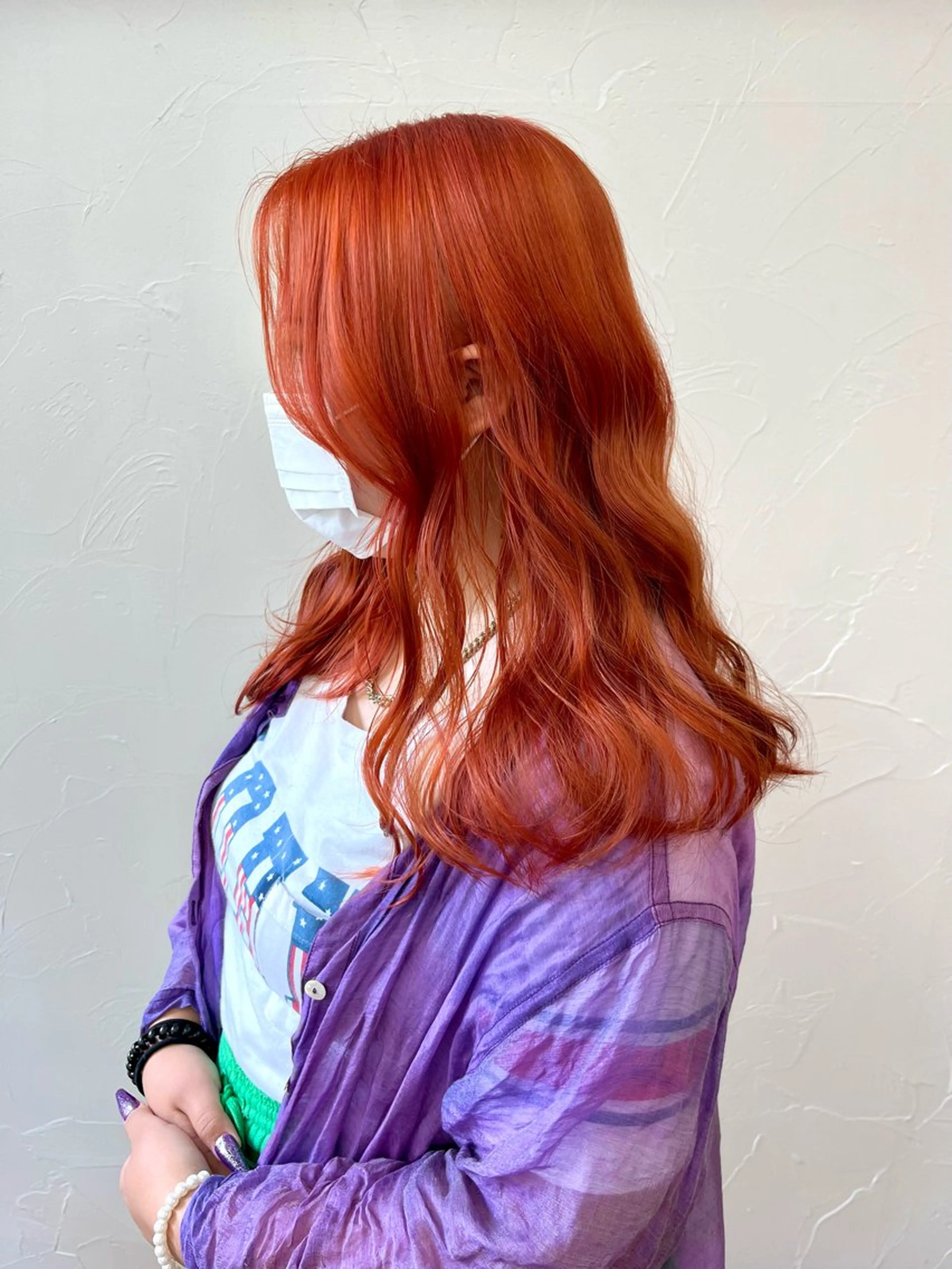 セミロング カラー 櫻田 真紀のヘアスタイル