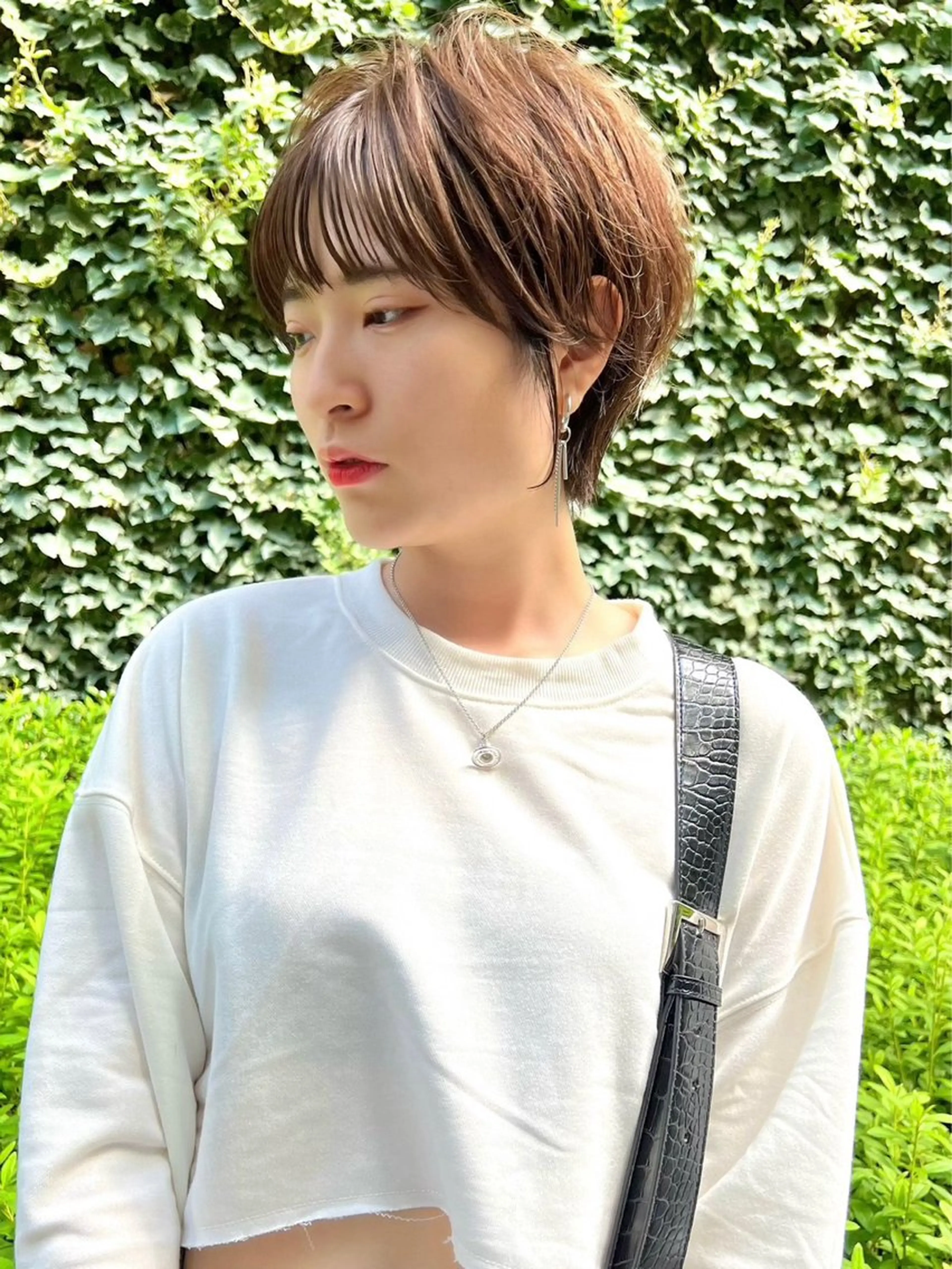 ショート 中野 栞里のヘアスタイル