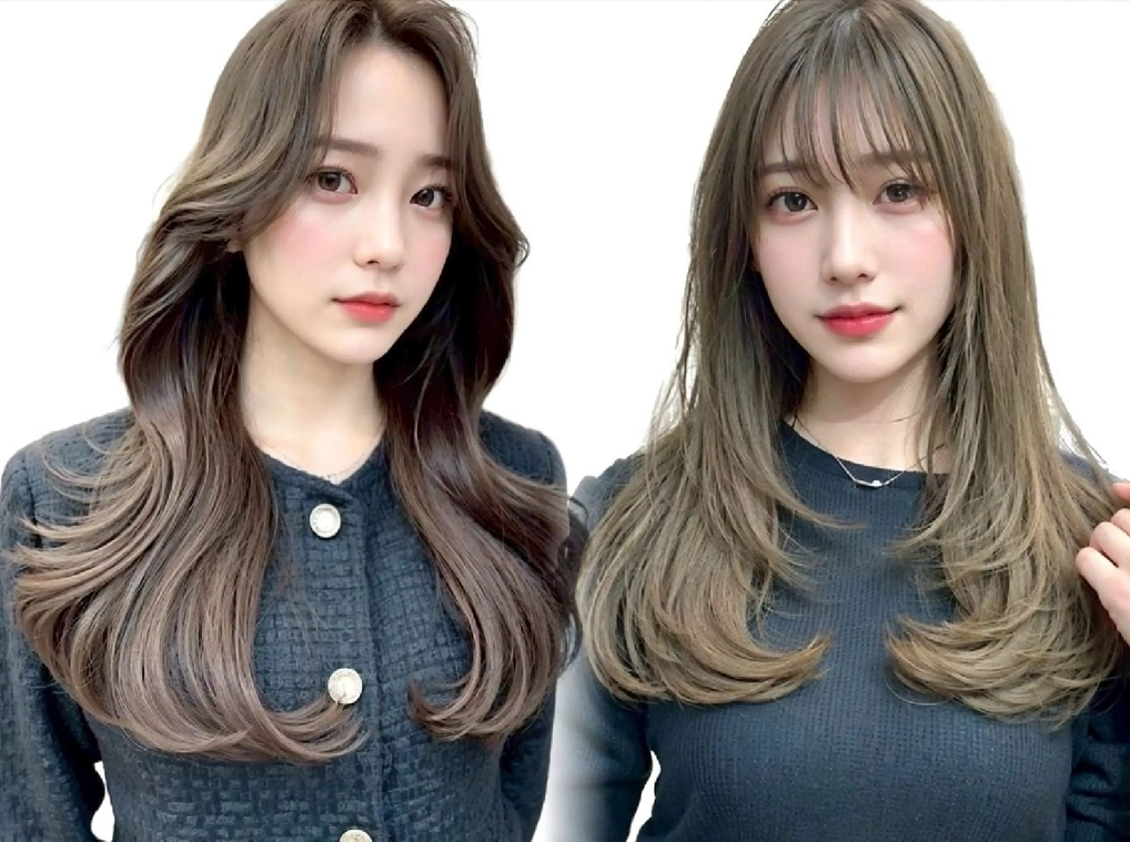 セミロング カラー 似合わせカット/ /美髪矯正/大田空のヘアスタイル