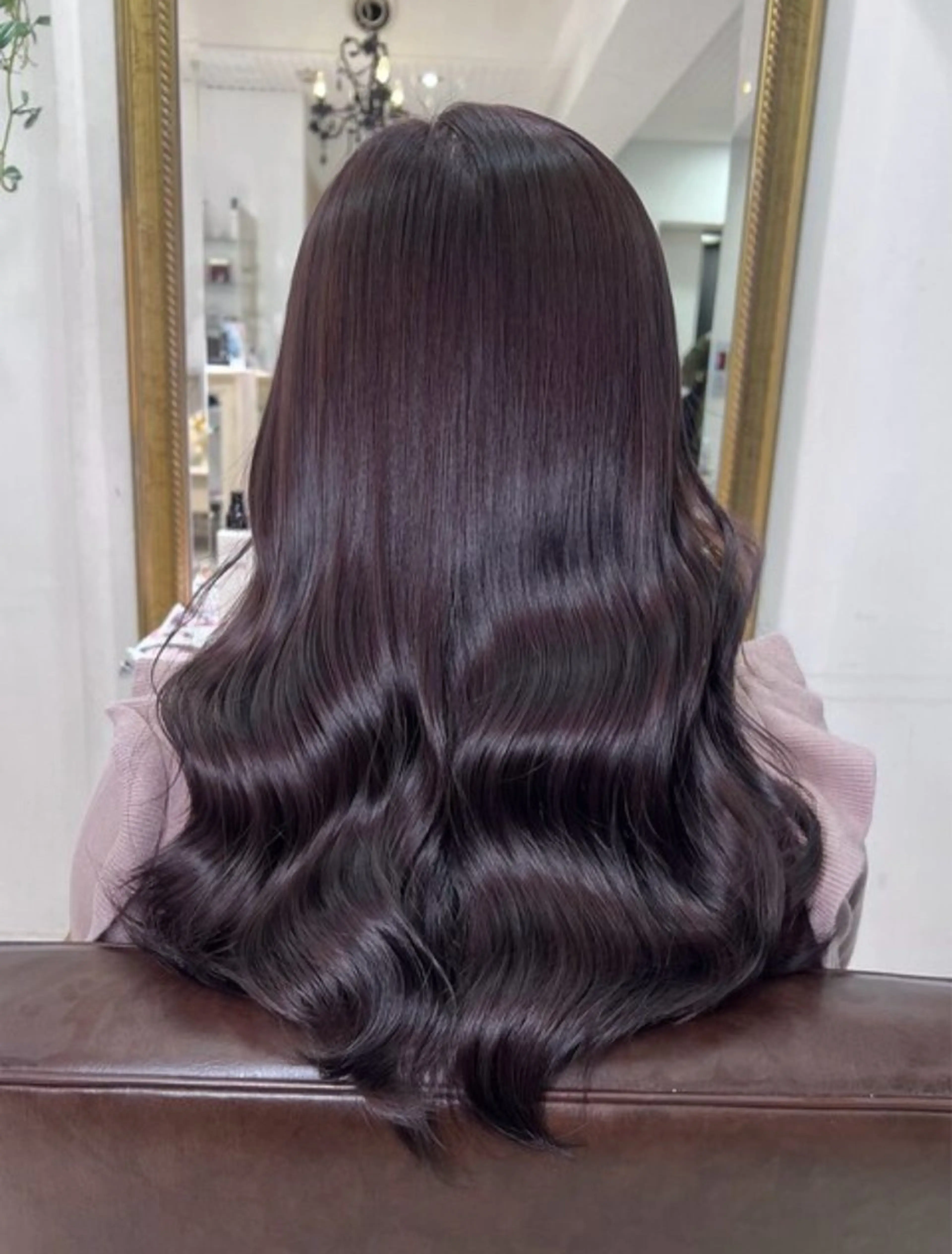 ロング トリートメント 艶カラー🩵中久保 舞優🩵のヘアスタイル