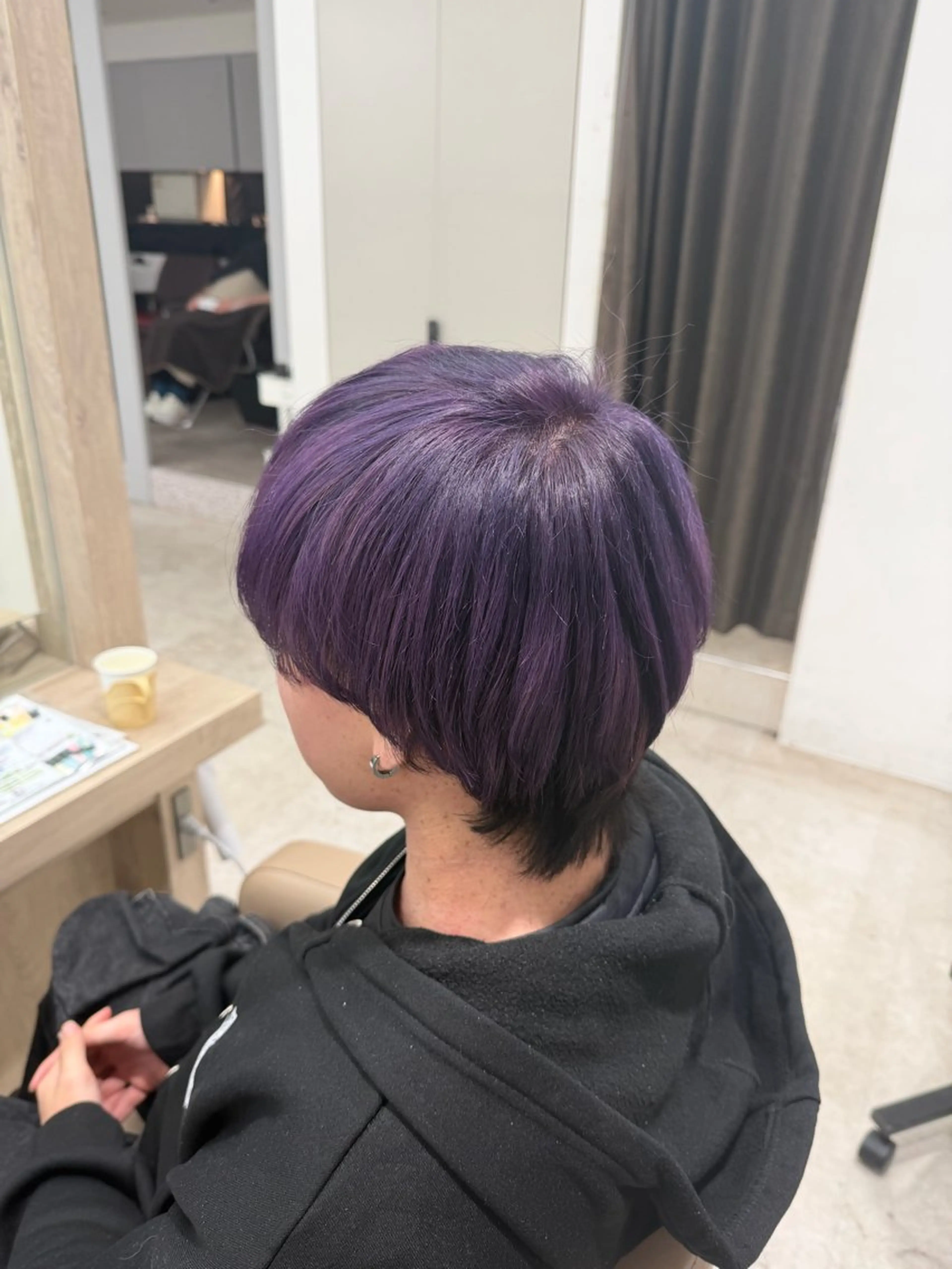 カラー メンズ メンズショート デザインカラー カット ヘアカラー トリートメント EARTH菊名店👾 ひらのすぐるのヘアスタイル