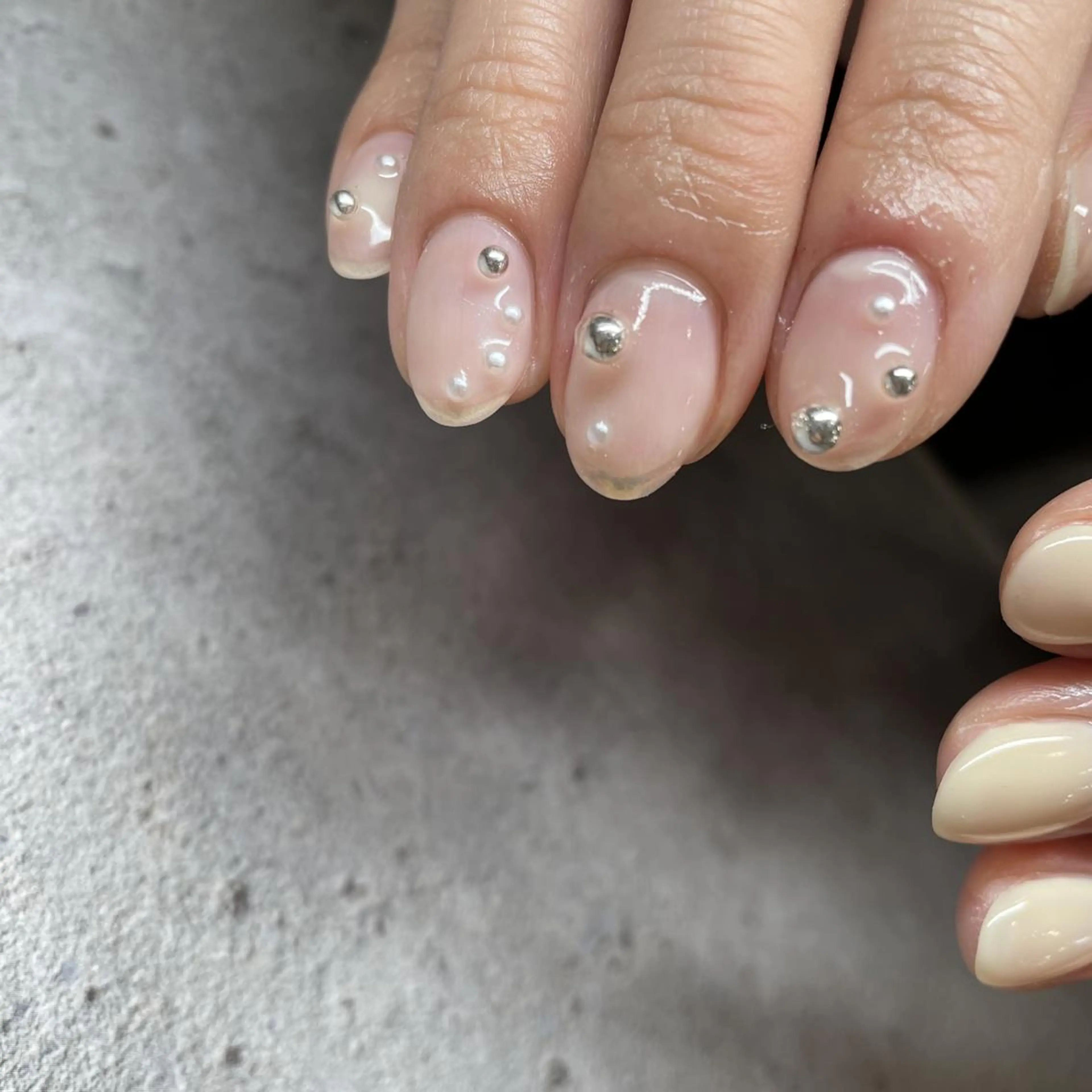 ネイル ハンドネイル フットネイル p.o.n. nuance/個性的のネイルデザイン