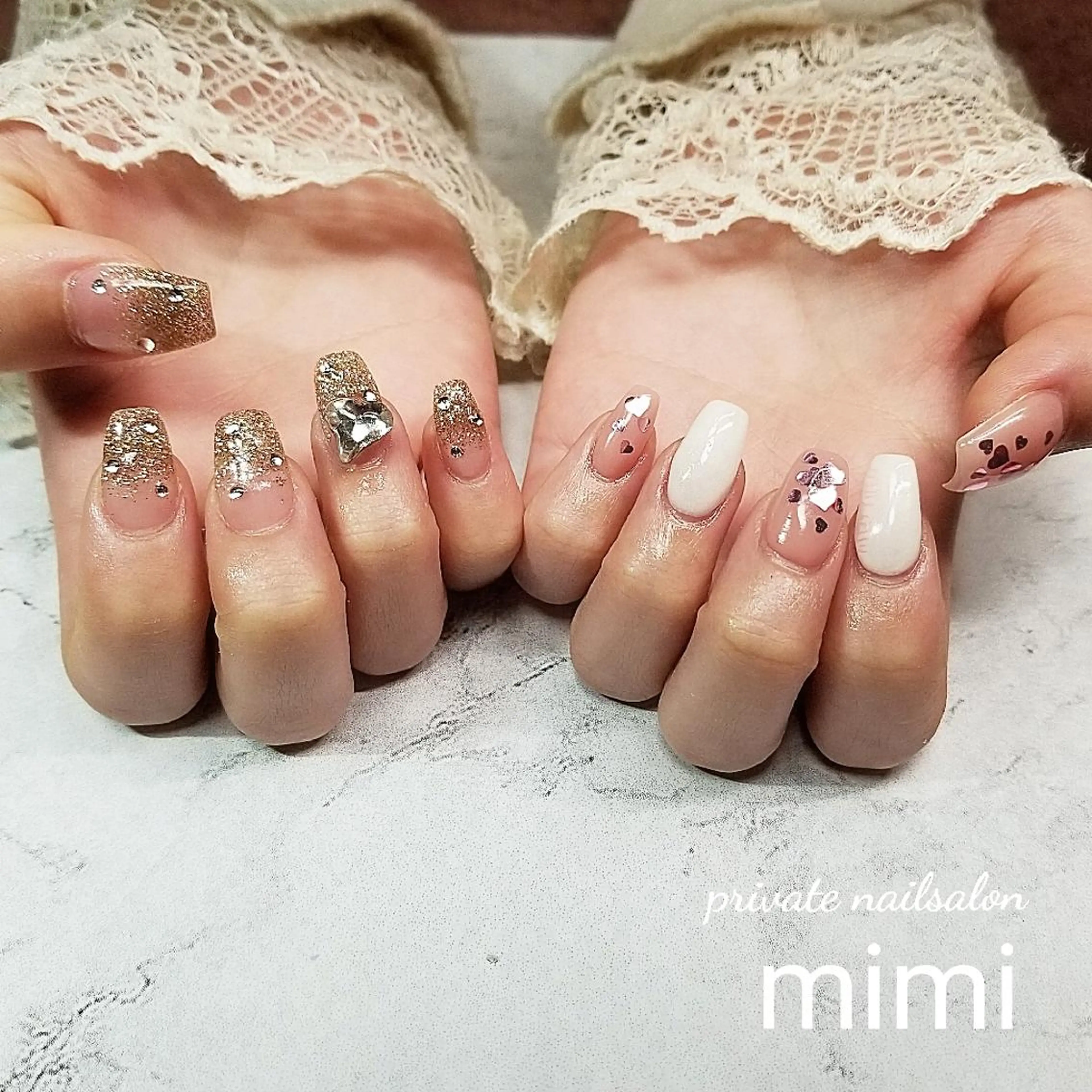 ネイル ハンドネイル 博多ネイル ｍｉｍｉのネイルデザイン