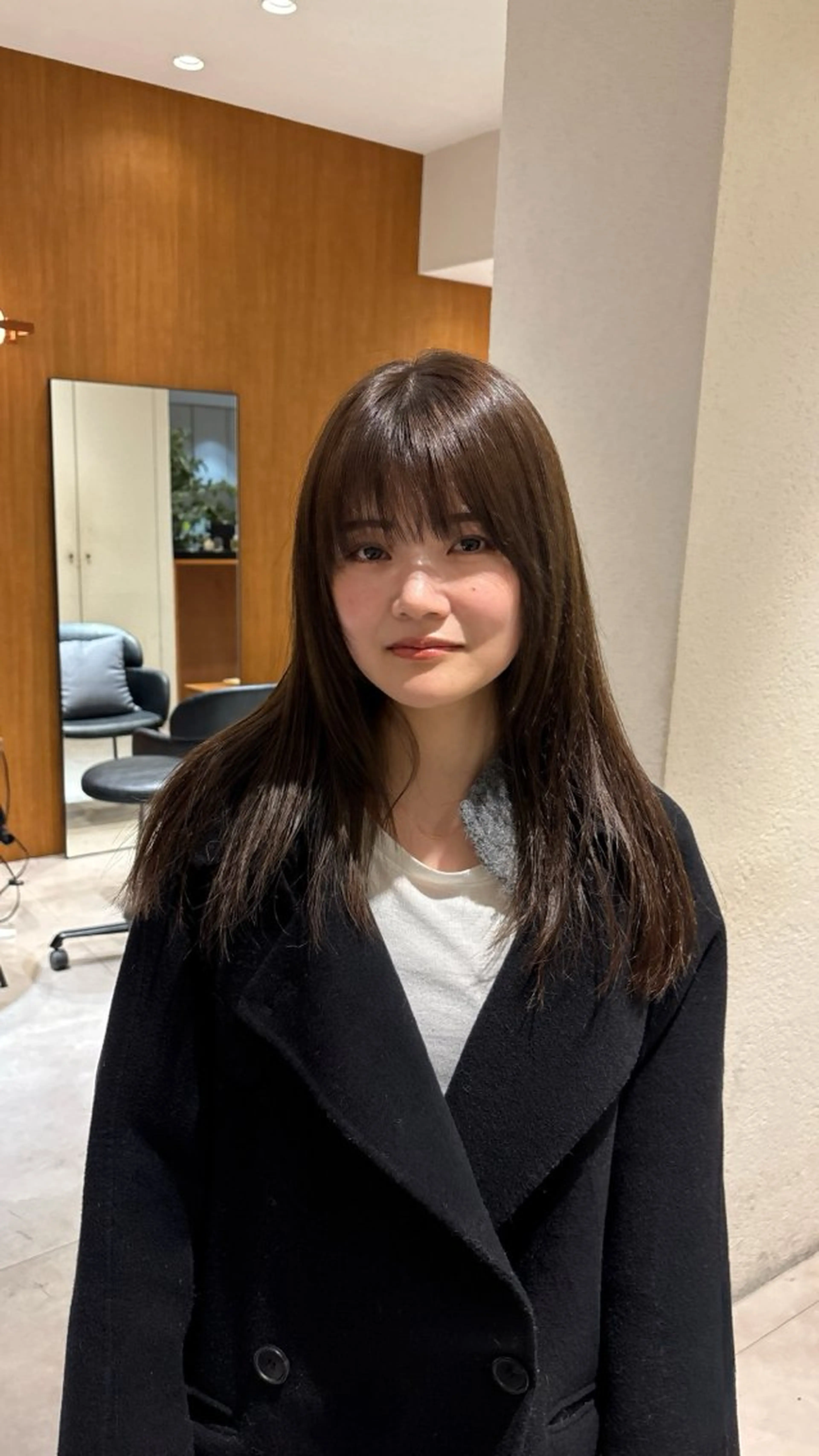 カラー ベージュカラー オリーブベージュ Yiye神宮前店所属・kuraoka saraのヘアスタイル