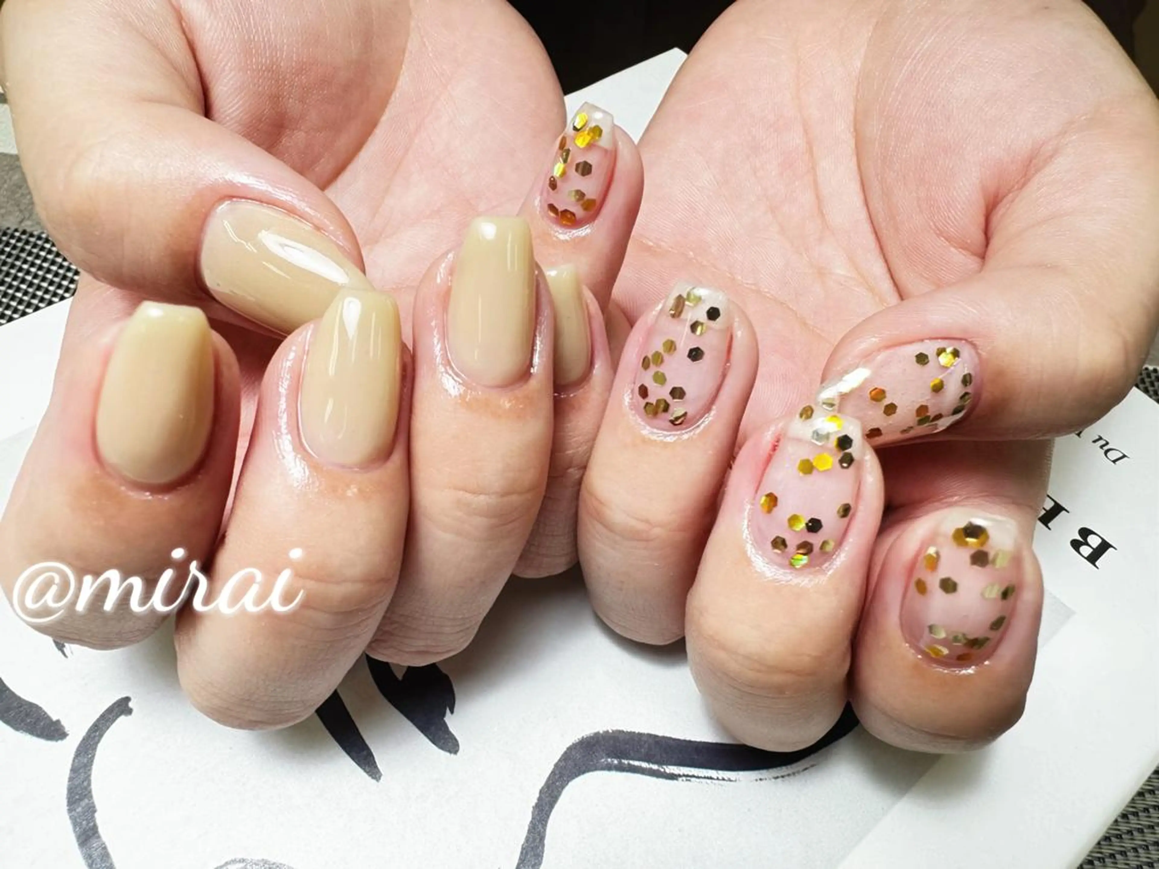 ネイル 💜ワンホンネイル ナインカラット💎のネイルデザイン