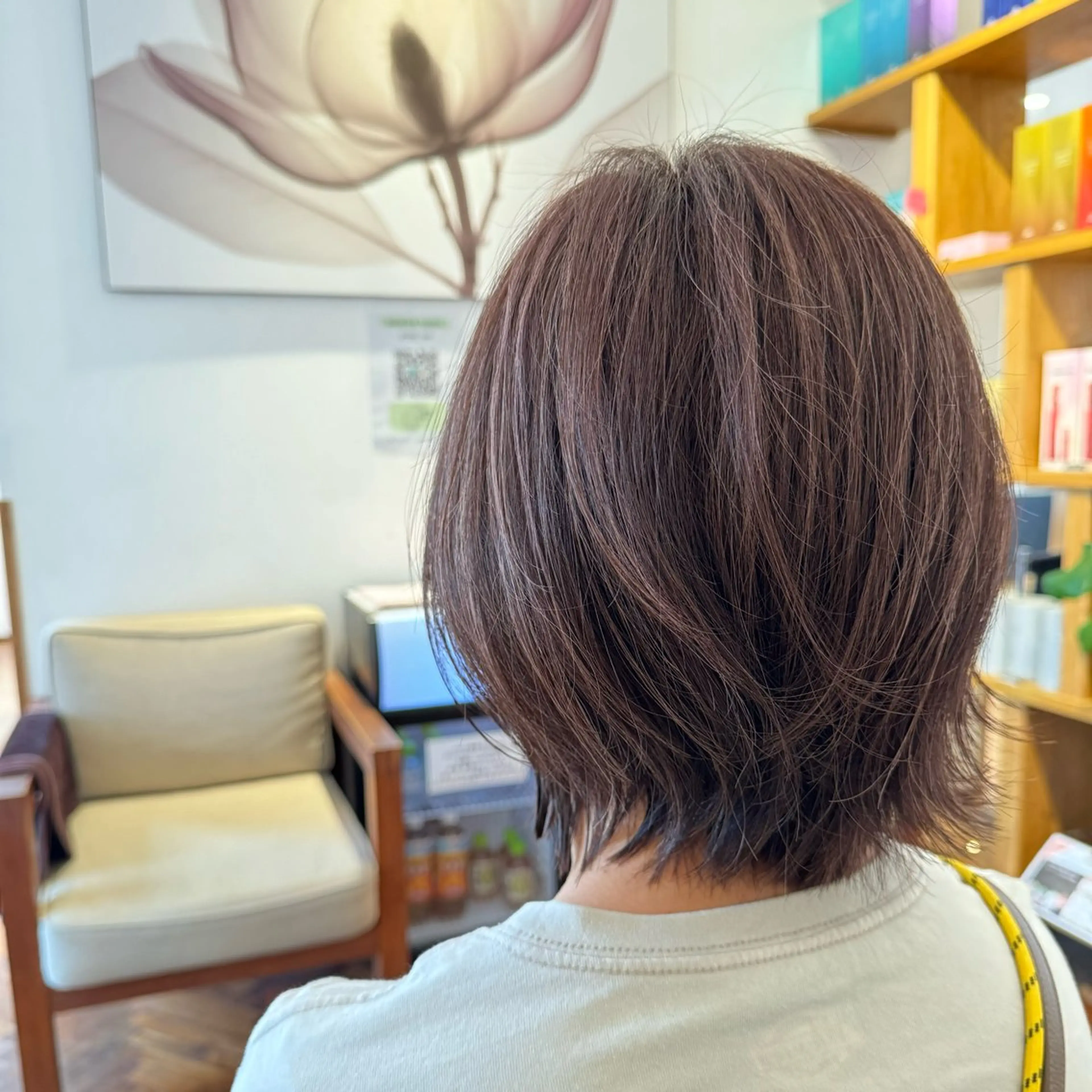 ショート カラー ヘアカラー 吉田 新平のヘアスタイル