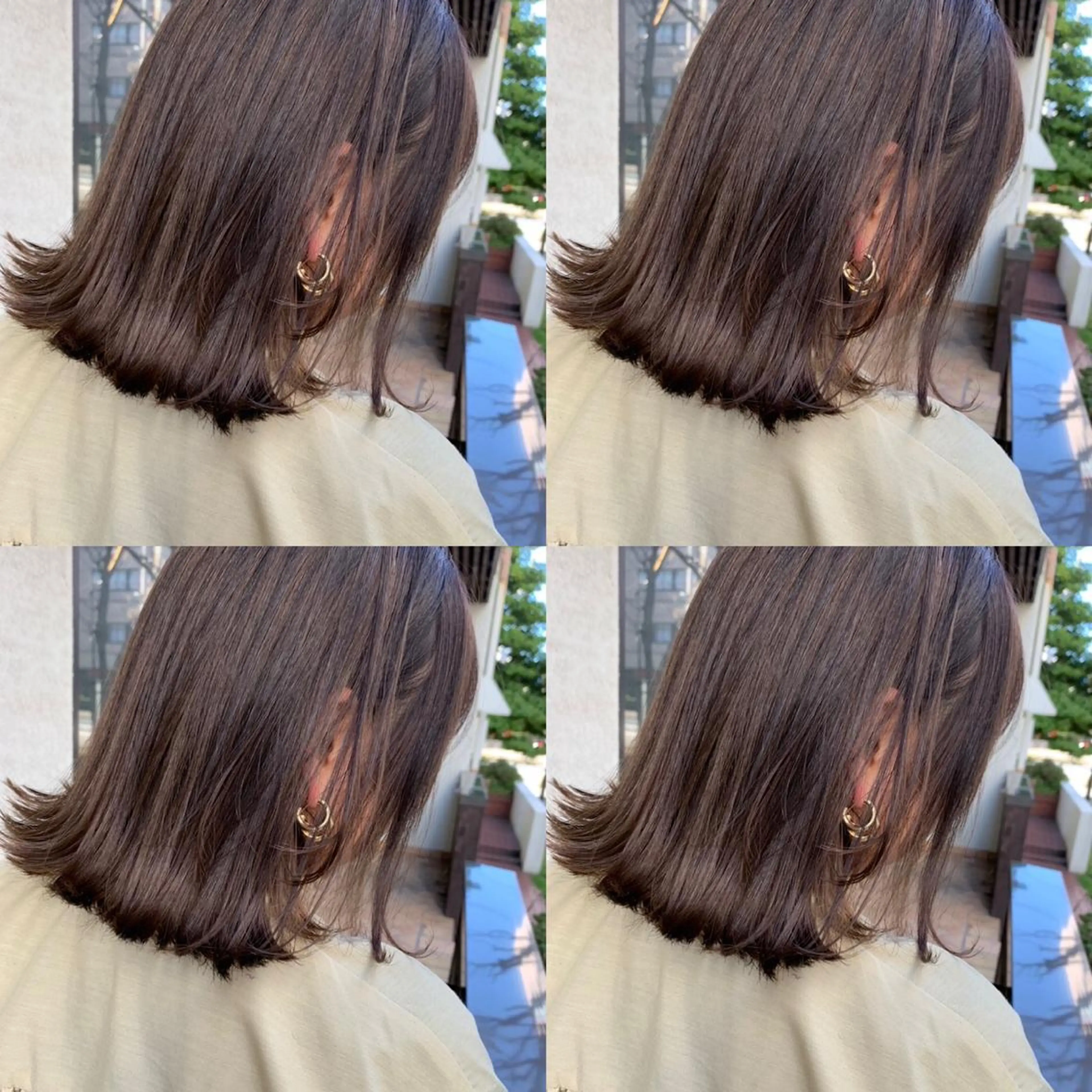 ミディアム カラー アブアイ所属・艶髪・酸性ストレート フリツのヘアスタイル