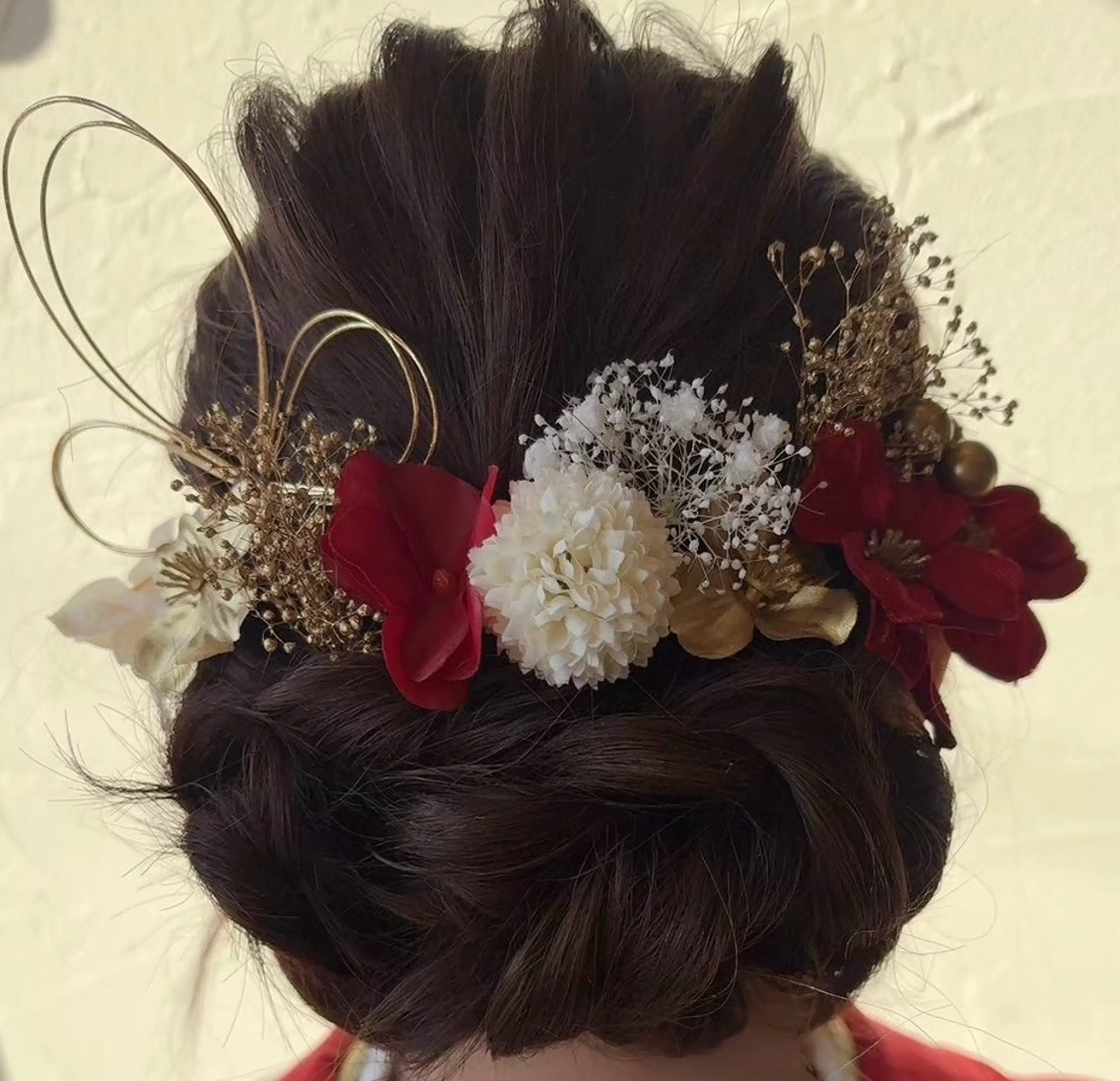 ヘアアレンジ 成人式 細川 知美のヘアスタイル