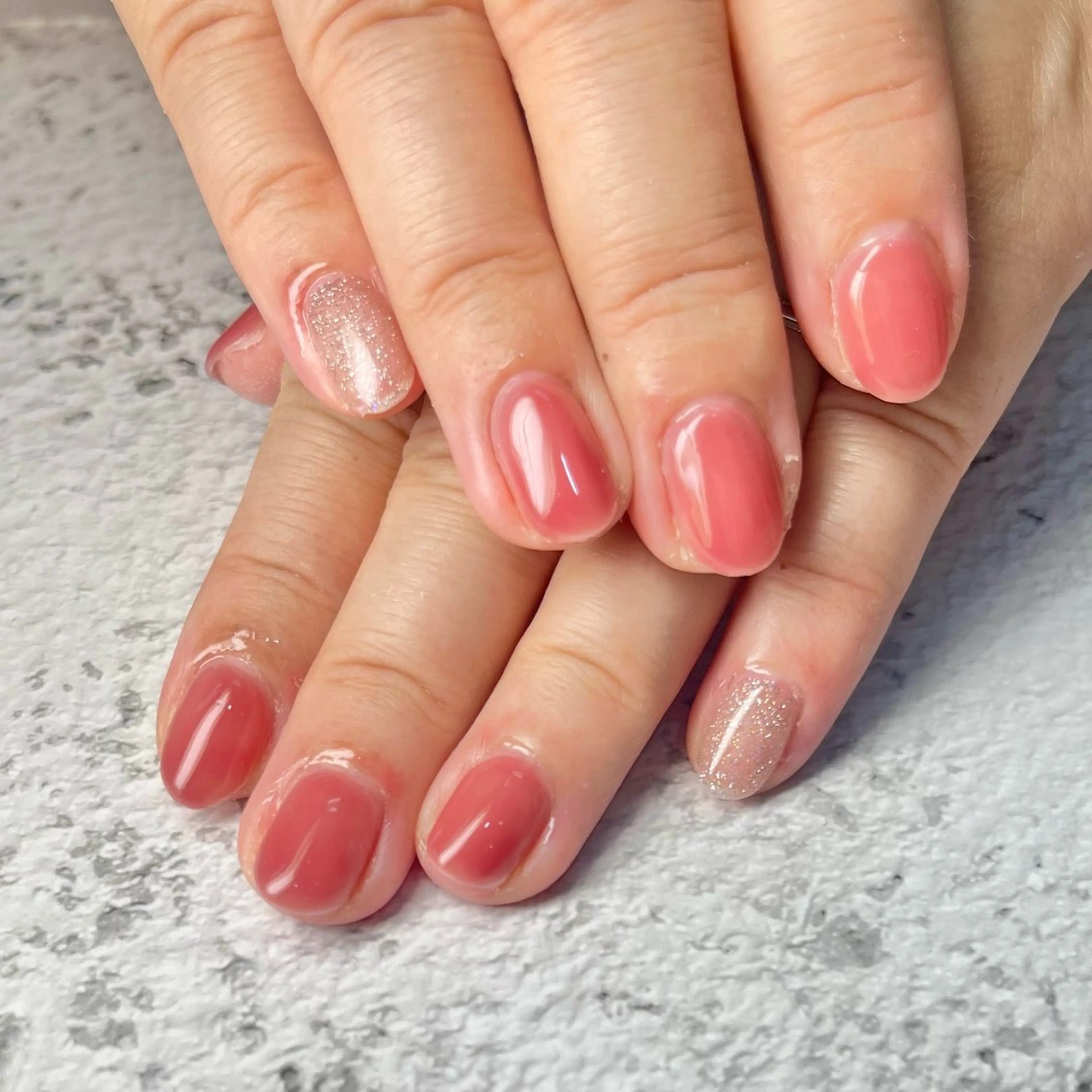 ネイル ハンドネイル Queen nail 北堀江 ASUKAのネイルデザイン