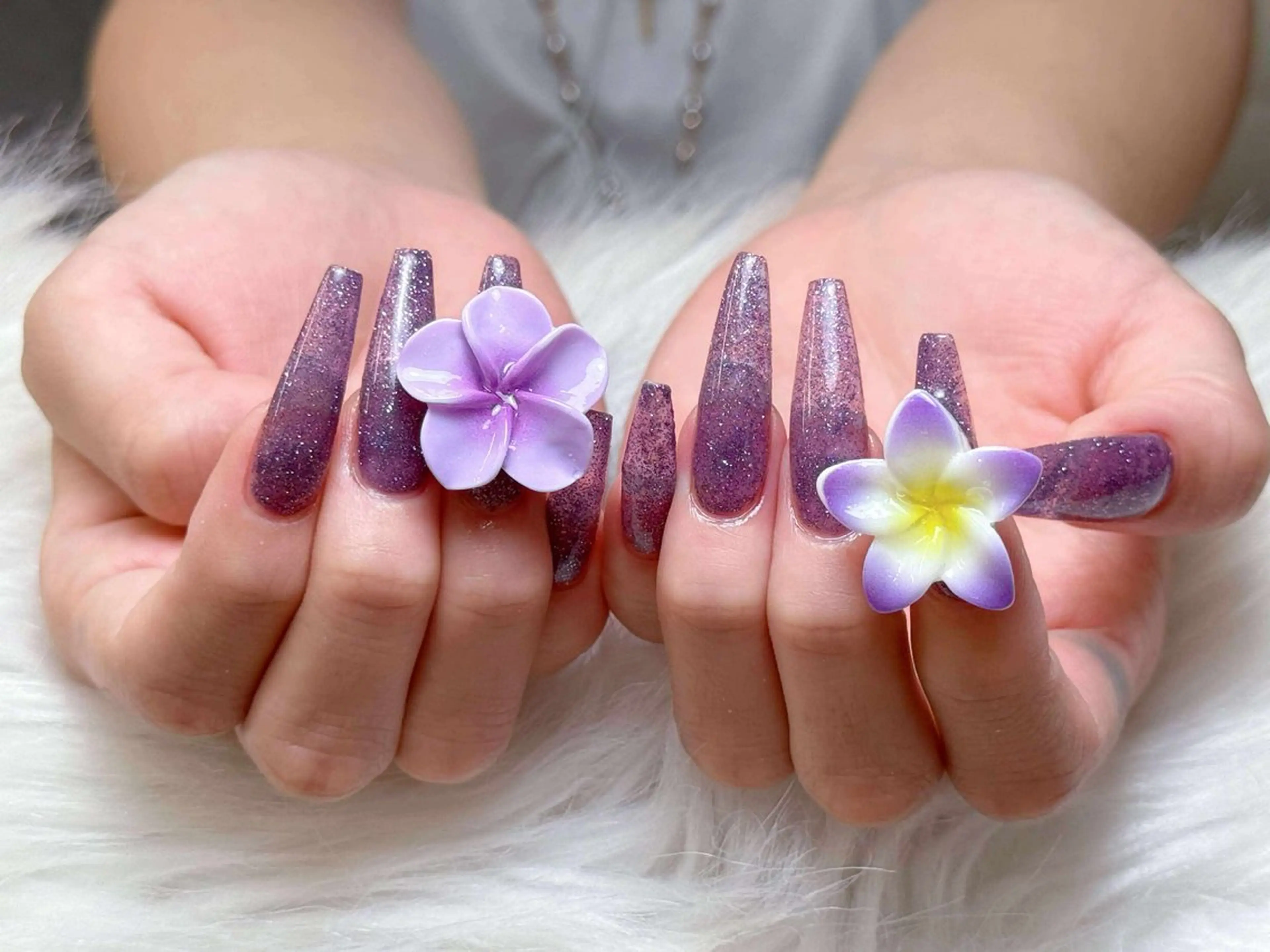 ネイル アートネイル 成人式 ジェルネイル ニュアンスネイル 夏ネイル ハンドネイル Jenn Nail Shinokuboのネイルデザイン