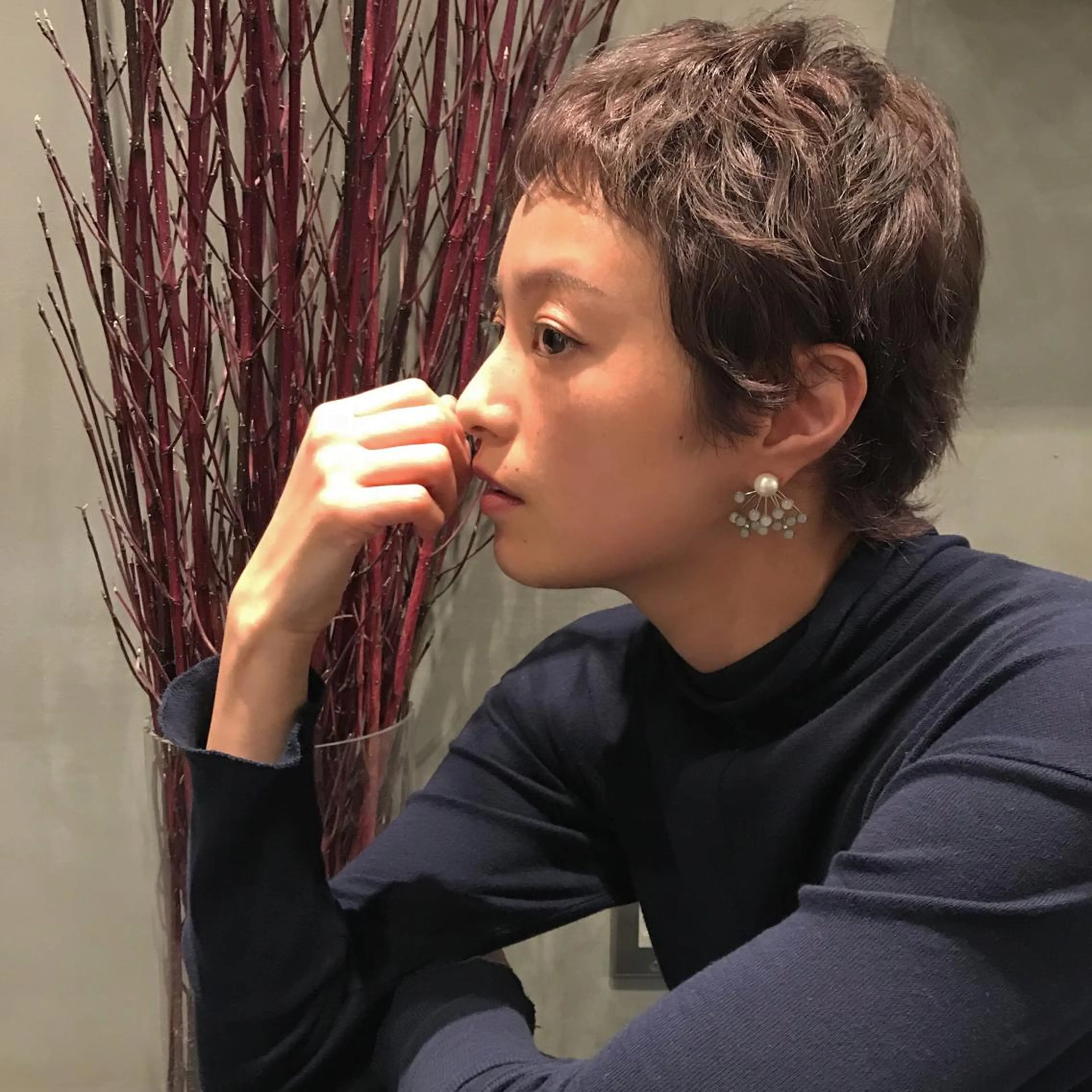 ショート カラー アンニュイヘア🪽 ayumiのヘアスタイル