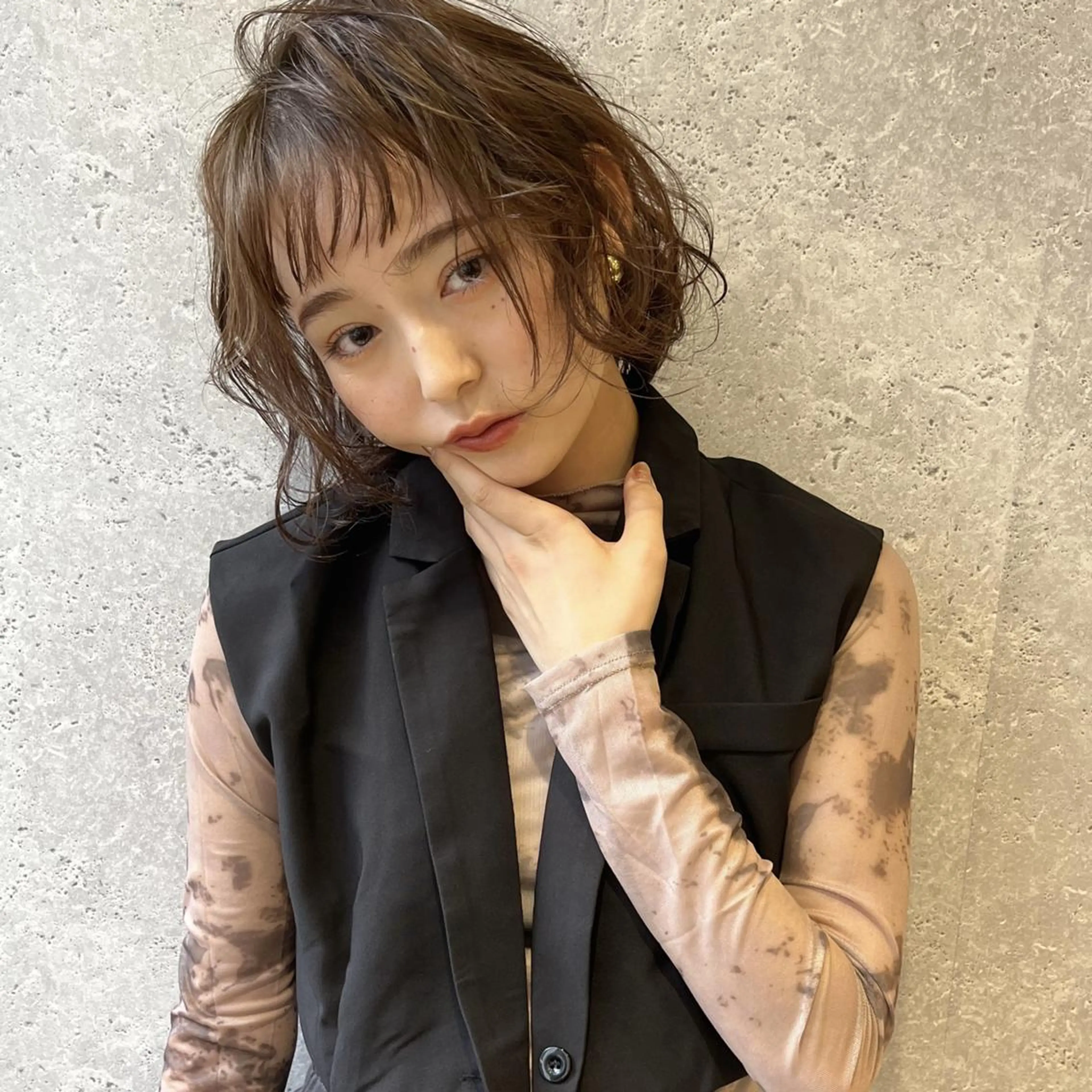 ミディアム 🩰 柔らかいカラー tomomi🌛のヘアスタイル