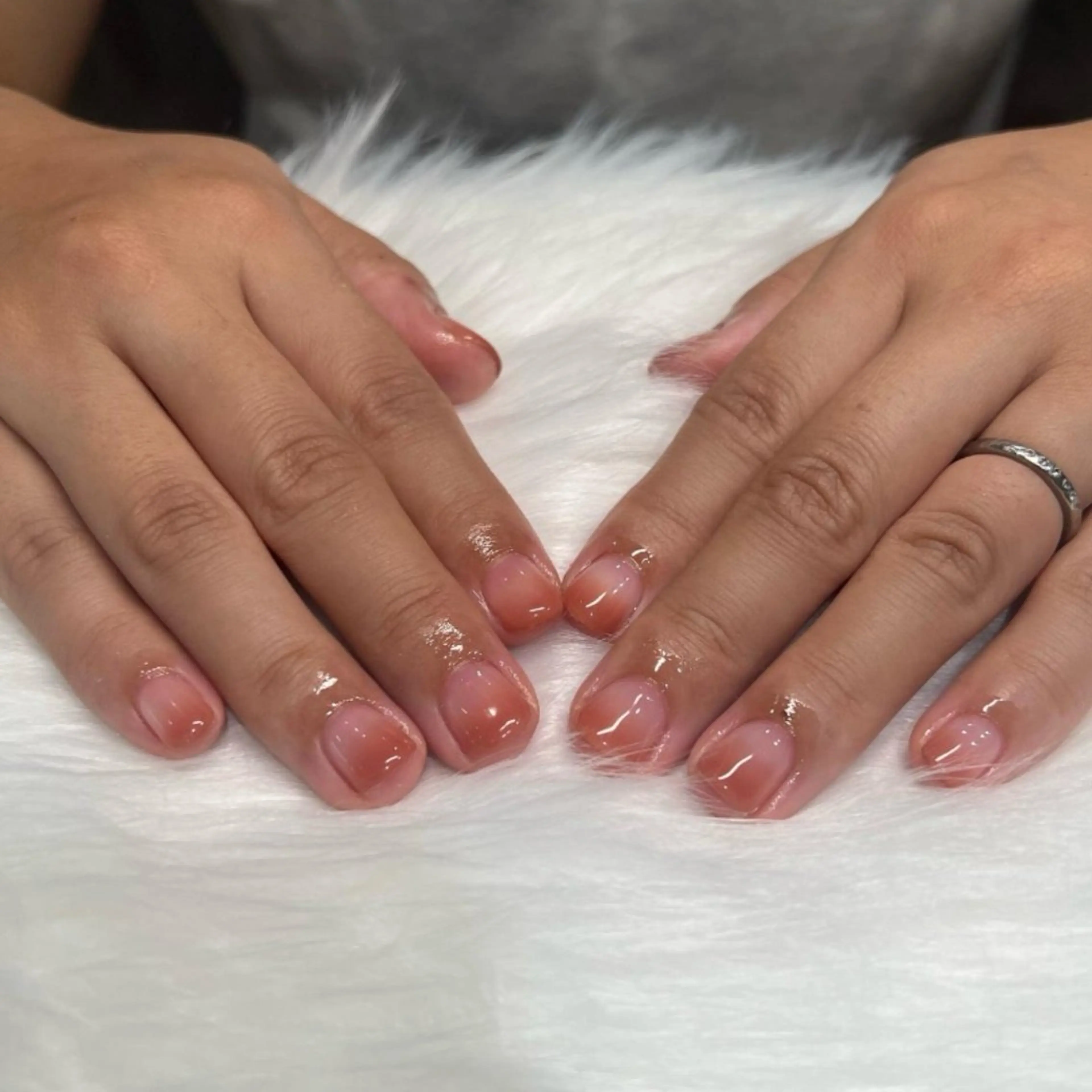 ネイル グラデーション ハンドネイル フットネイル Nail Salon Lindaのネイルデザイン