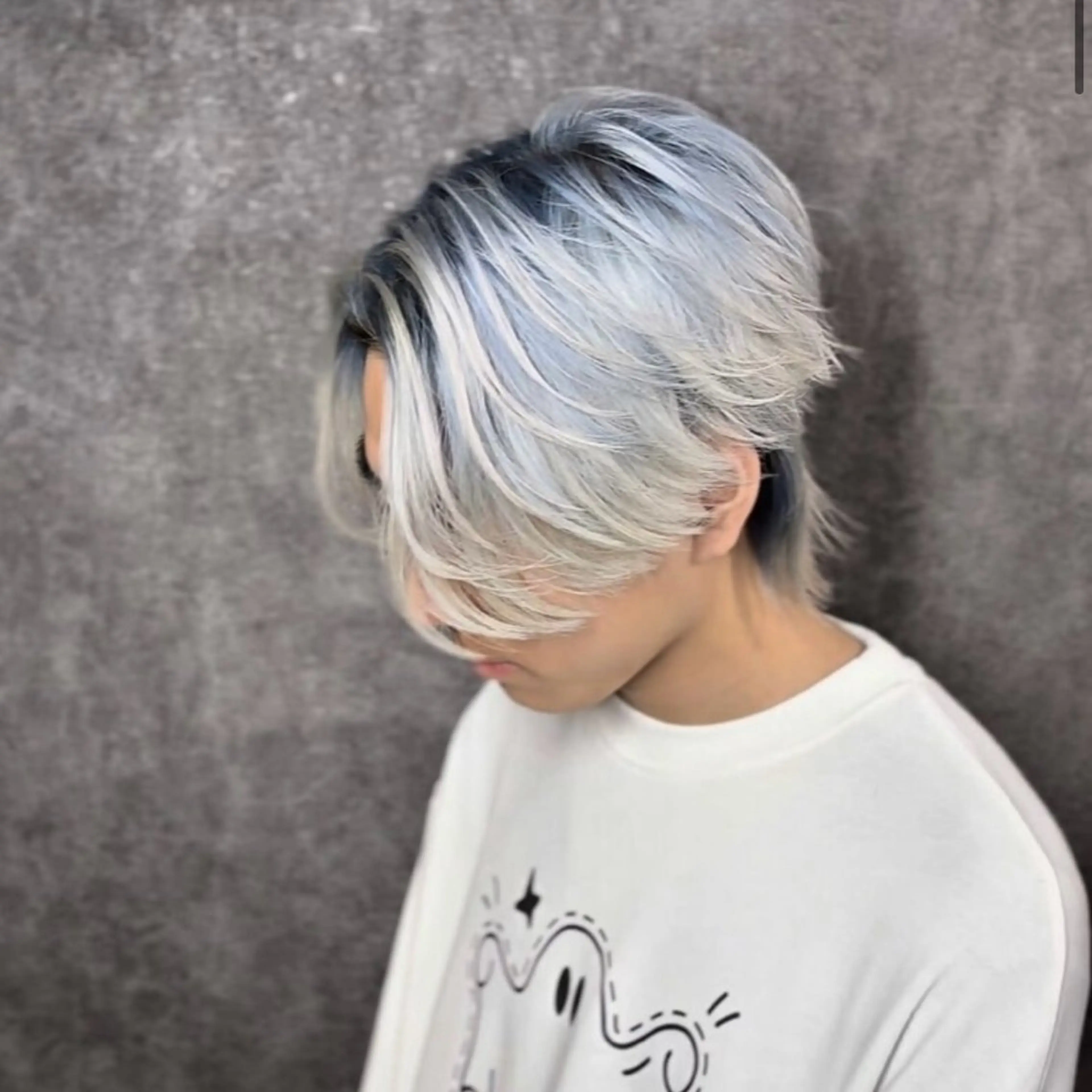 カラー メンズ ヘアカラー トリートメント ヘアセット メンズ/アメ村/河合 顕正のヘアスタイル