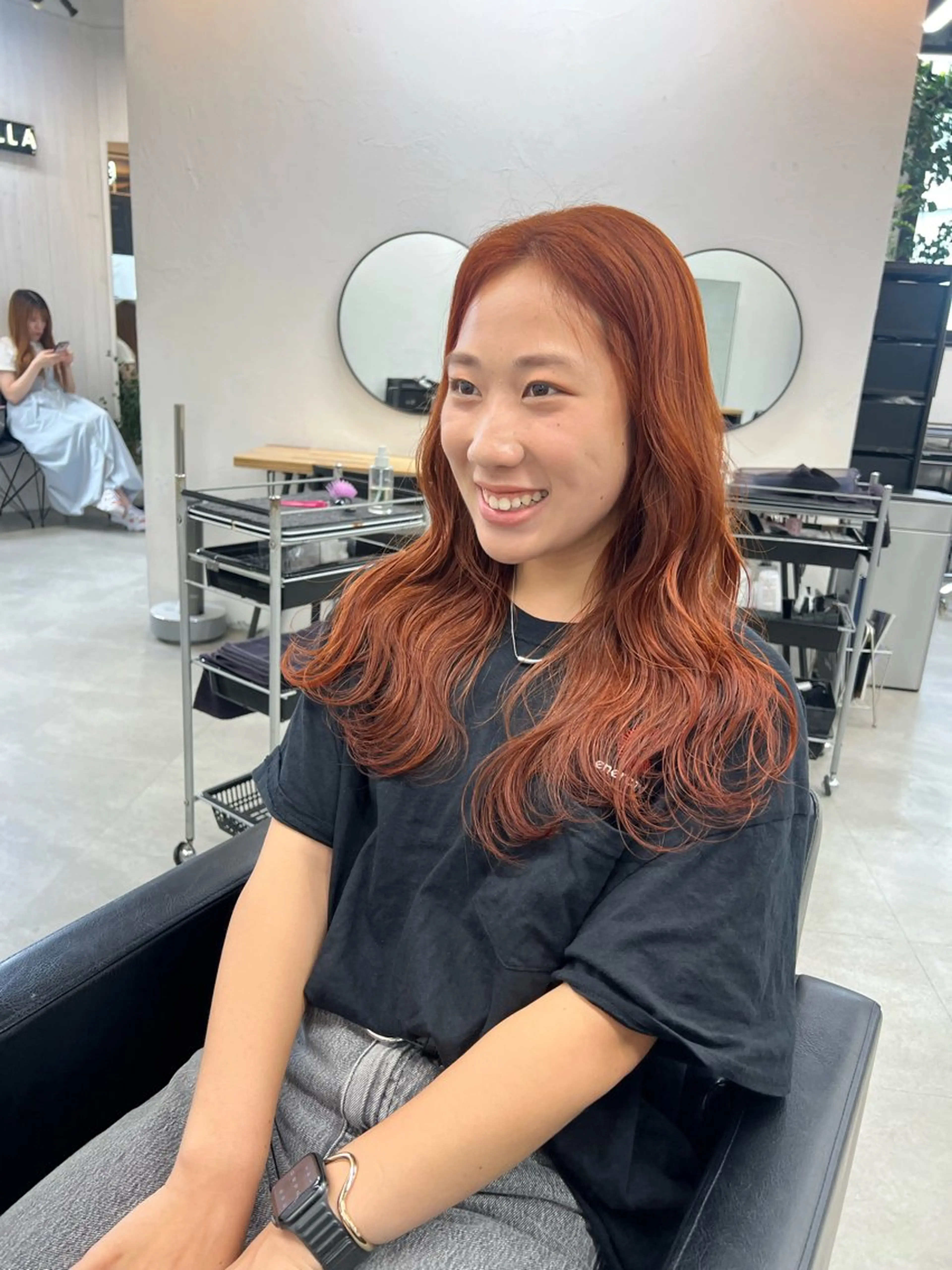 ロング 暖色カラー/レイヤー カット☁️MEI☁️のヘアスタイル