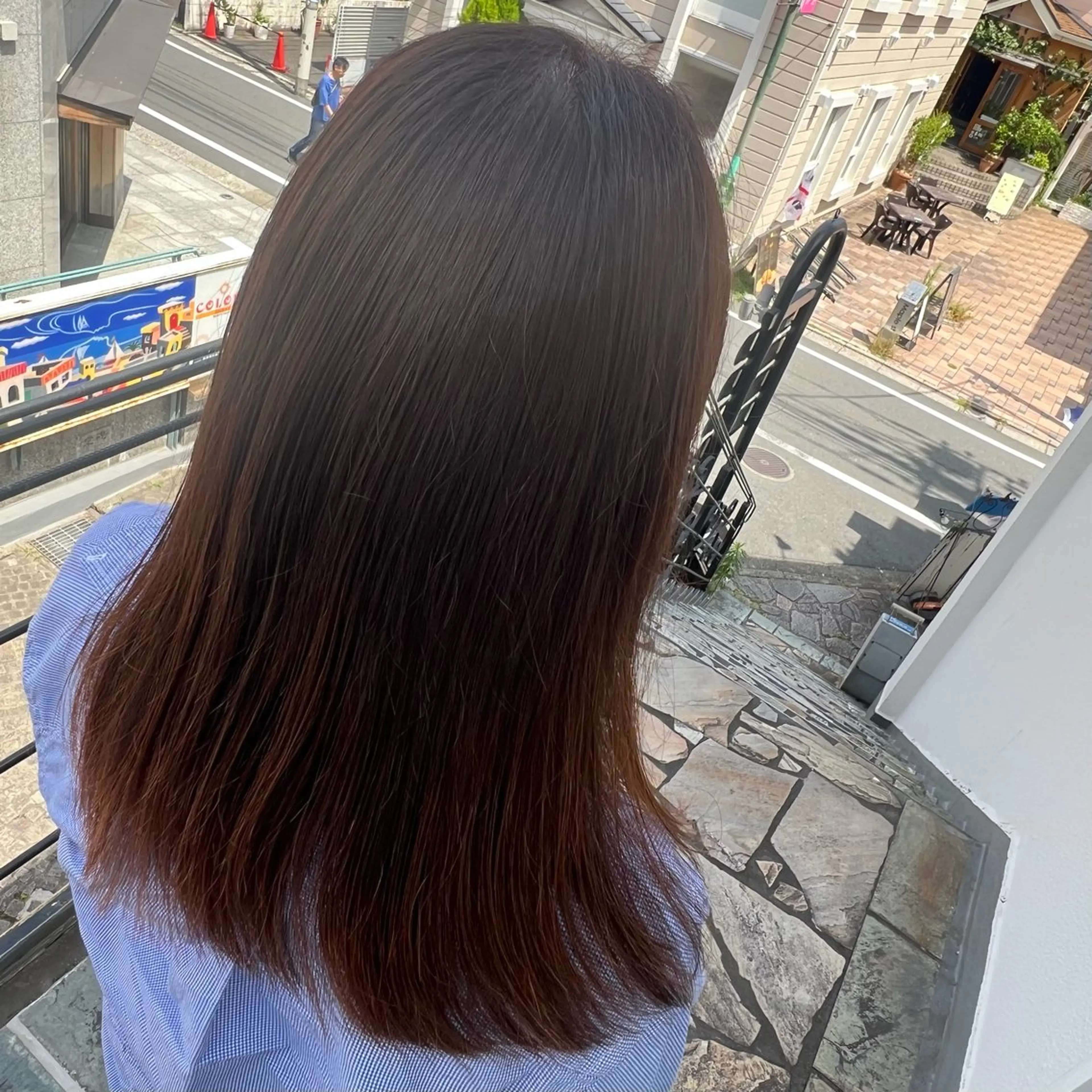 セミロング カラー トリートメント 🫧 harunaのヘアスタイル