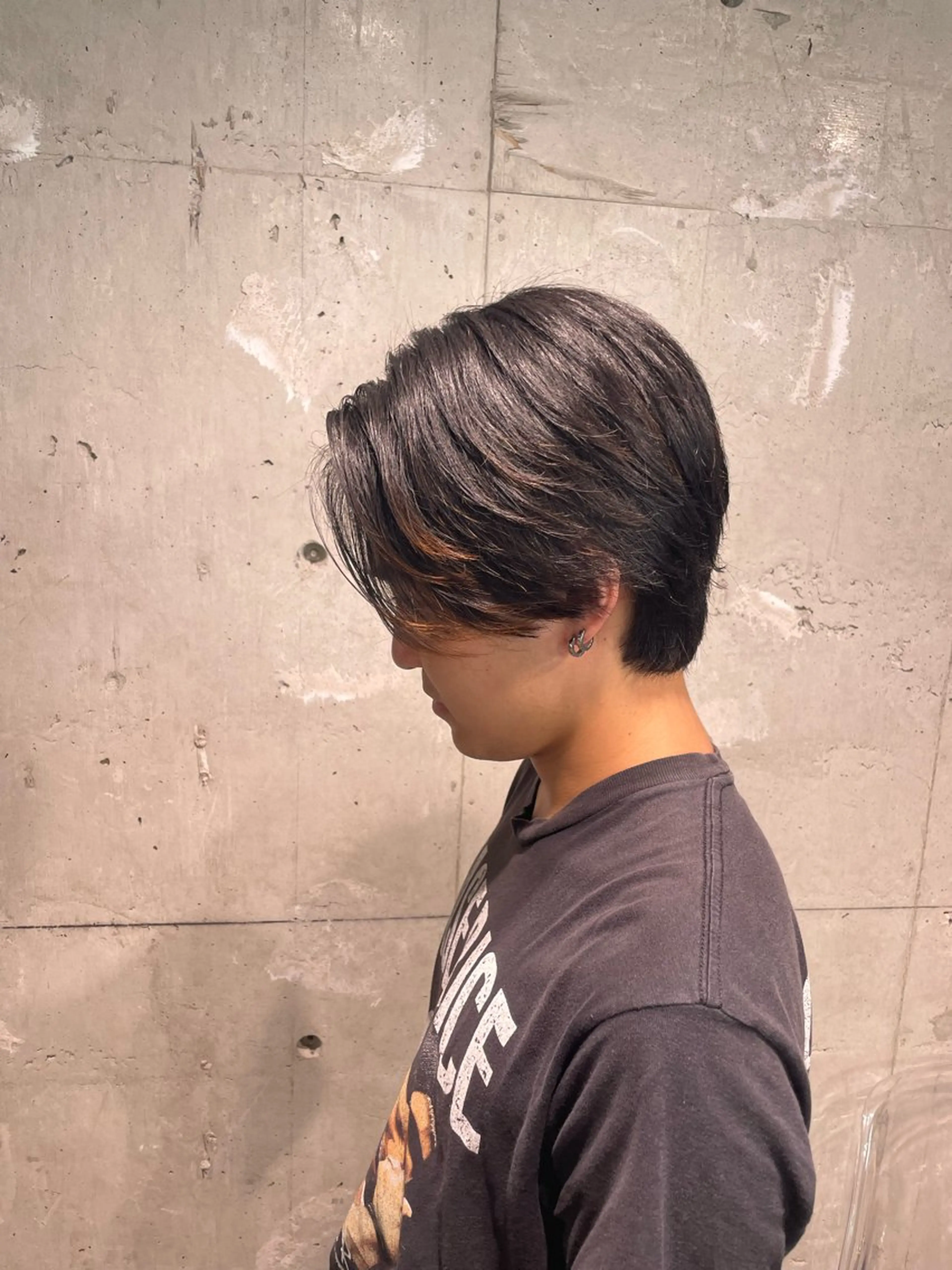 メンズ カット 縮毛矯正 トリートメント 艶髪/透明感🪽 DISCO🪽のヘアスタイル