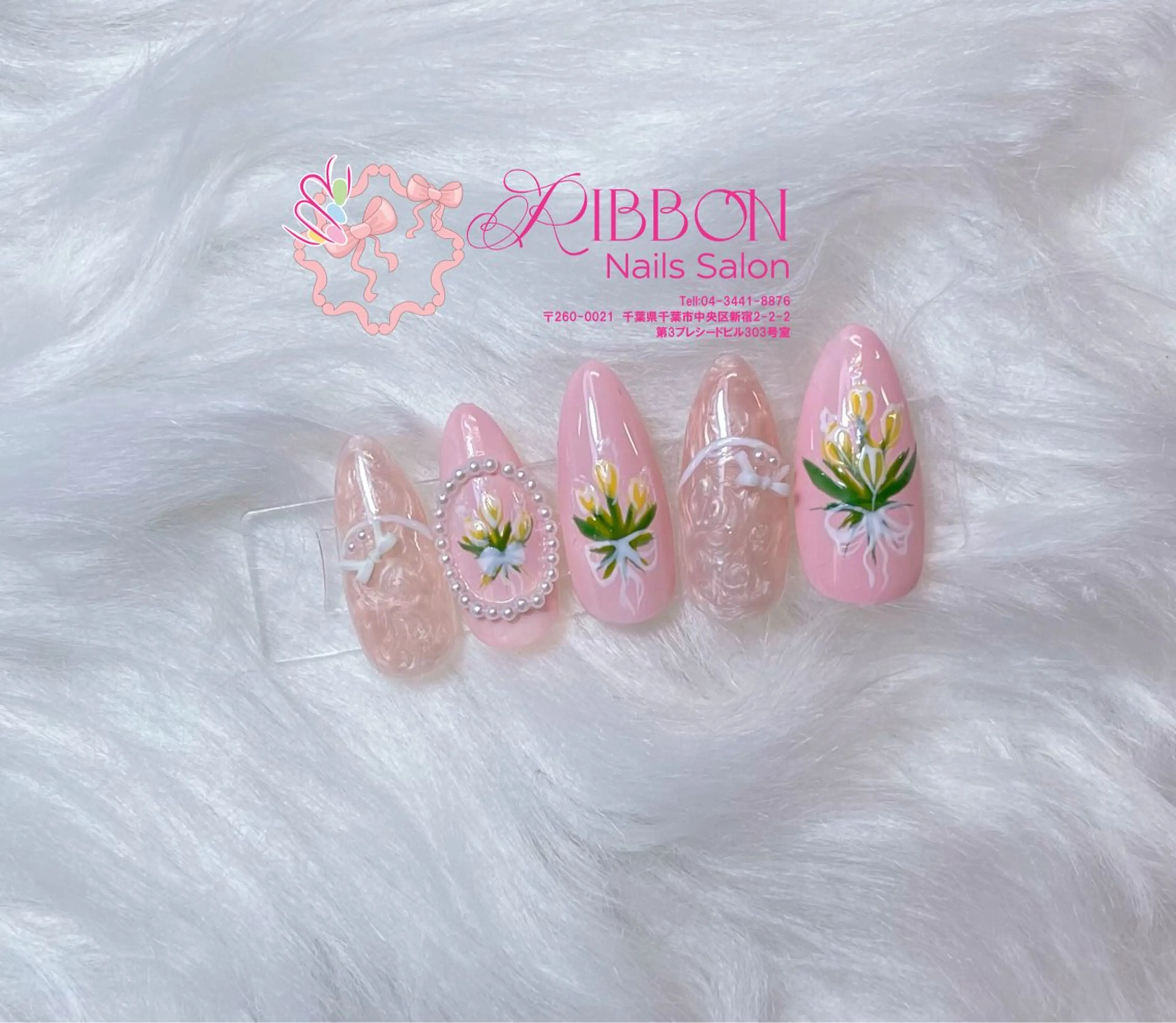 ネイル チークネイル フットネイル フレンチネイル グラデーション 韓国ネイル Ribbonnail salonのネイルデザイン