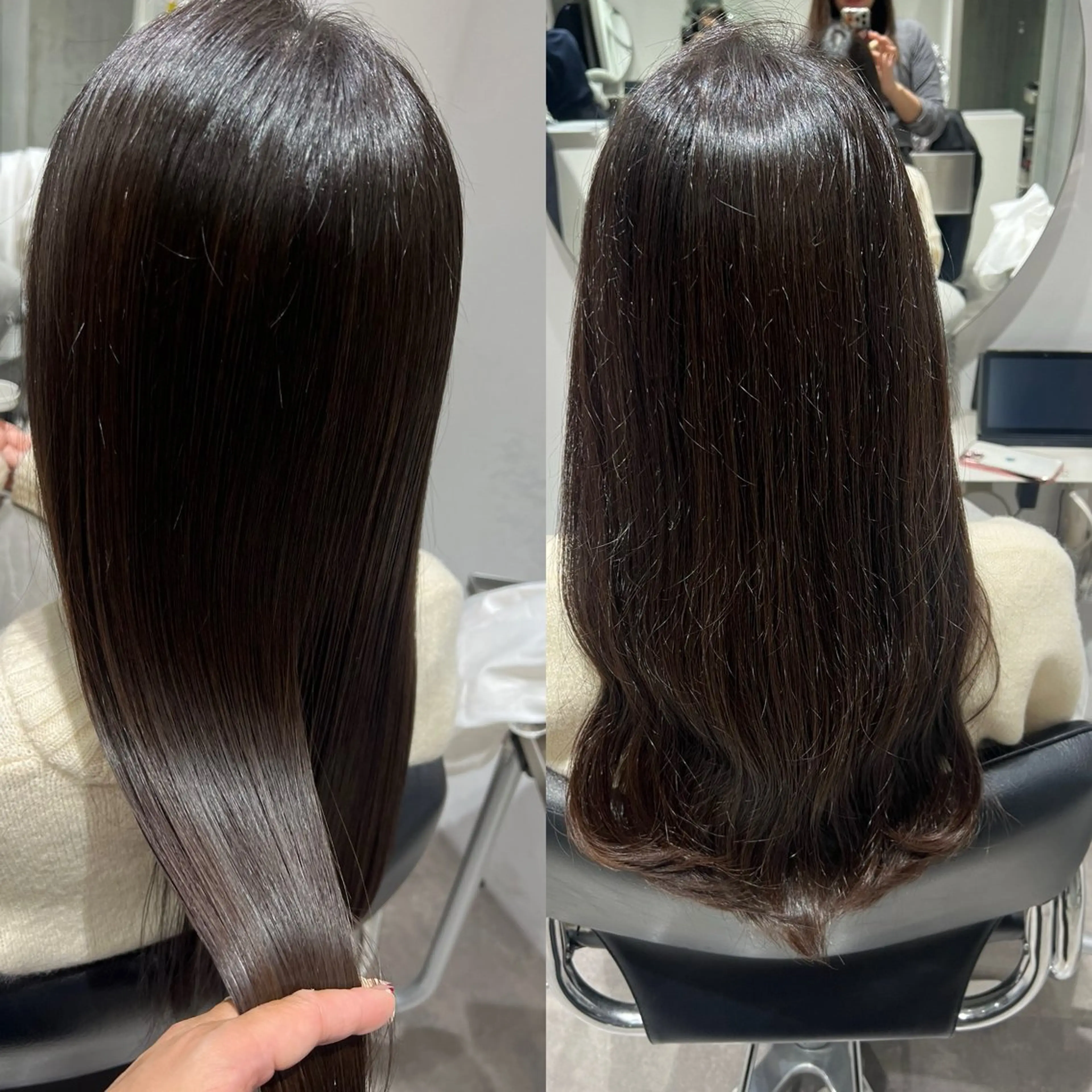 ロング トリートメント 酸熱トリートメント トップスタイリスト澤 奈緒美のヘアスタイル