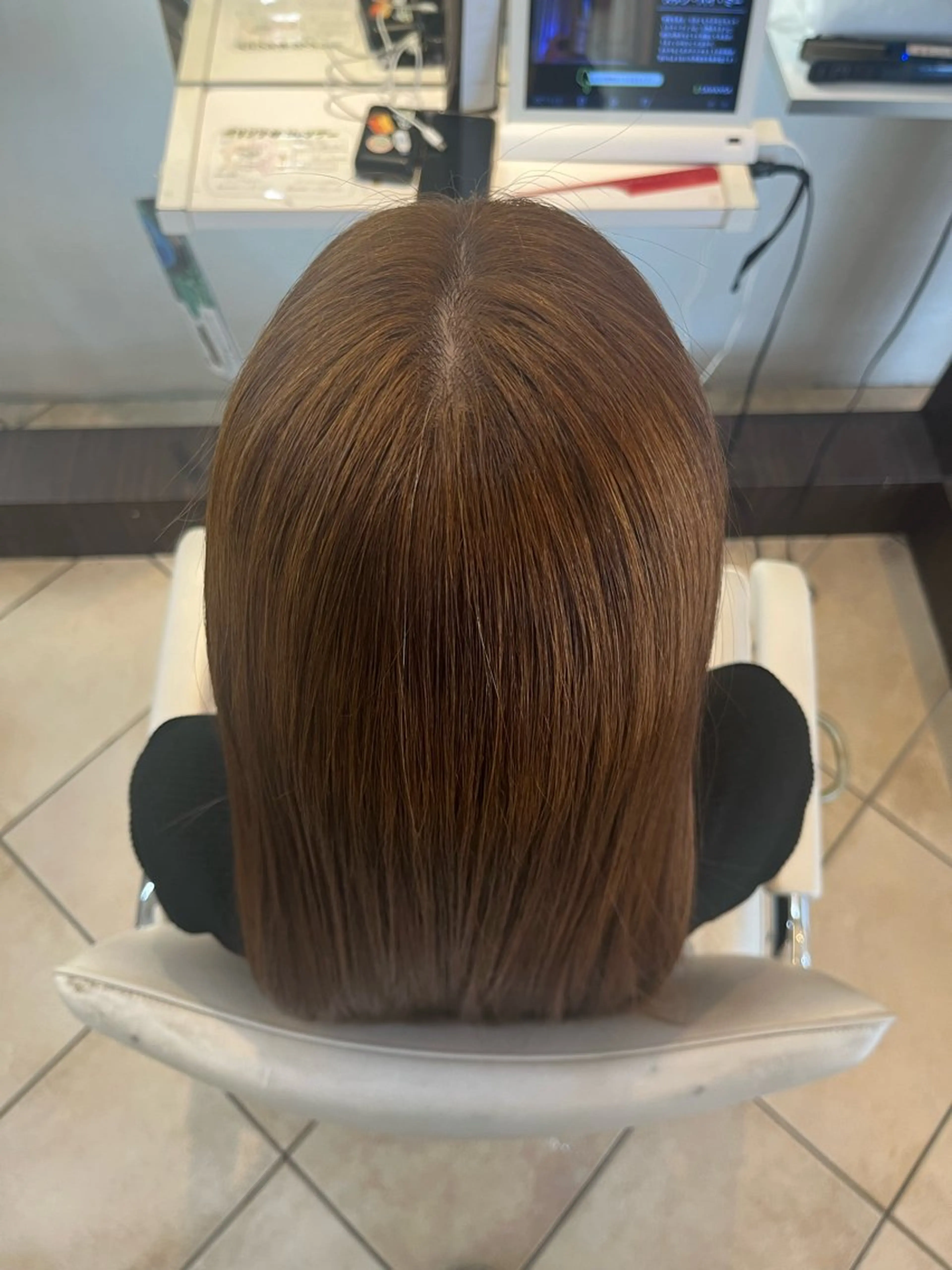 ロング 🐰根本 姫音｜ 淵野辺カラー🤍🫧のヘアスタイル