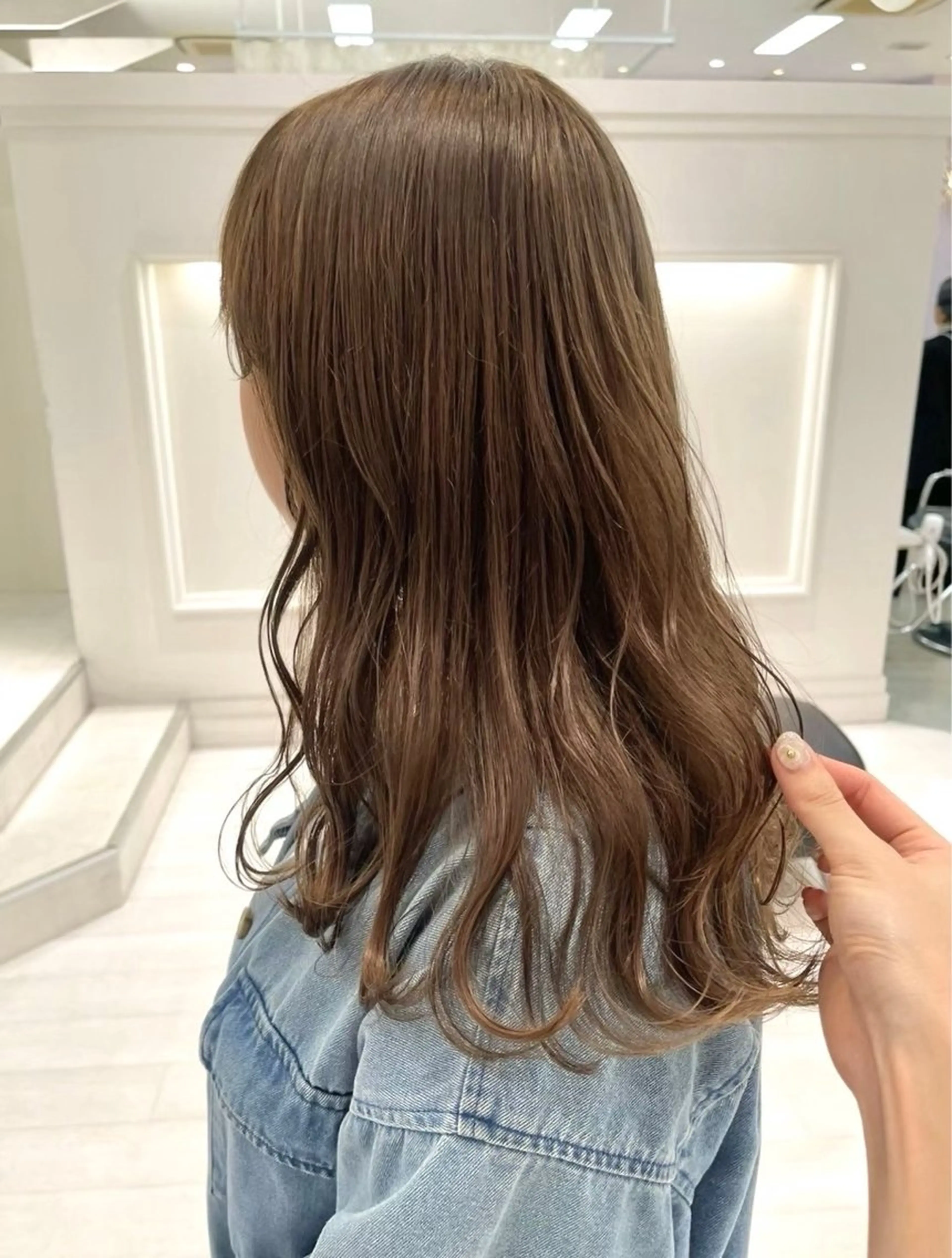 セミロング ParveMix いしいまお🌼のヘアスタイル