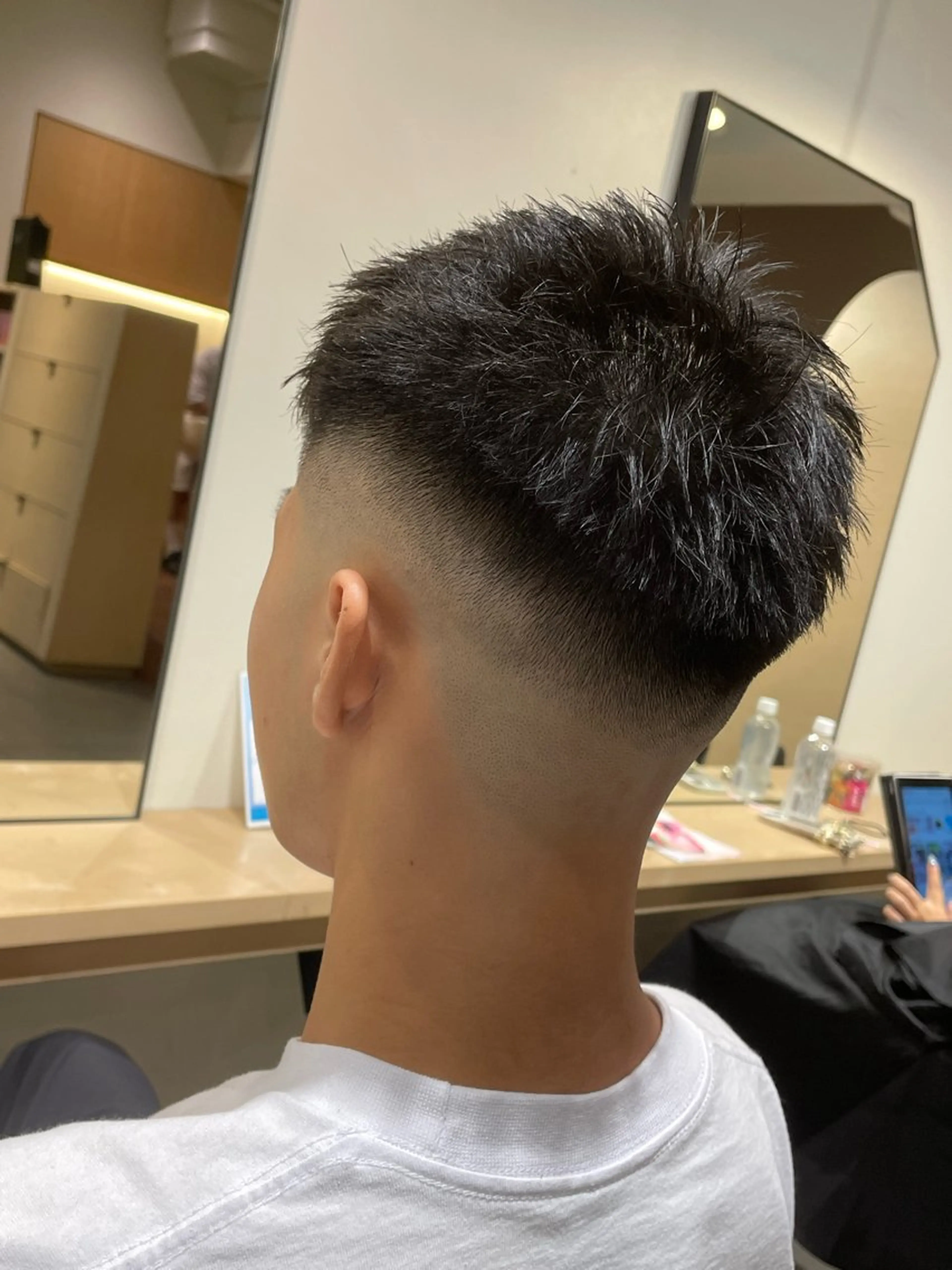 メンズ フェードカット スキンフェード カット Le'a所属・渋谷/フェード/ 國分 翔のヘアスタイル