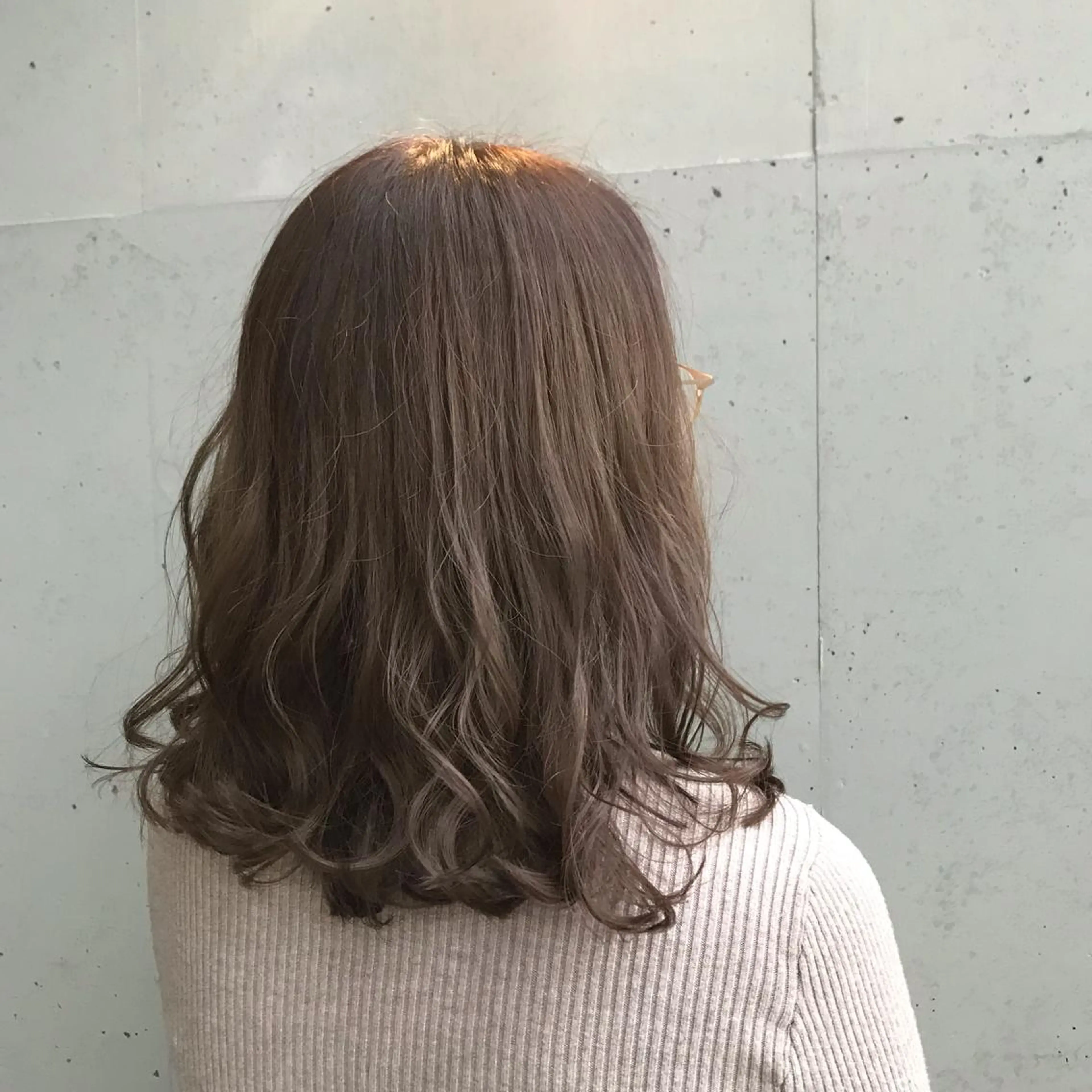 カラー グラデーションカラー 一ノ瀬 蘭のヘアスタイル