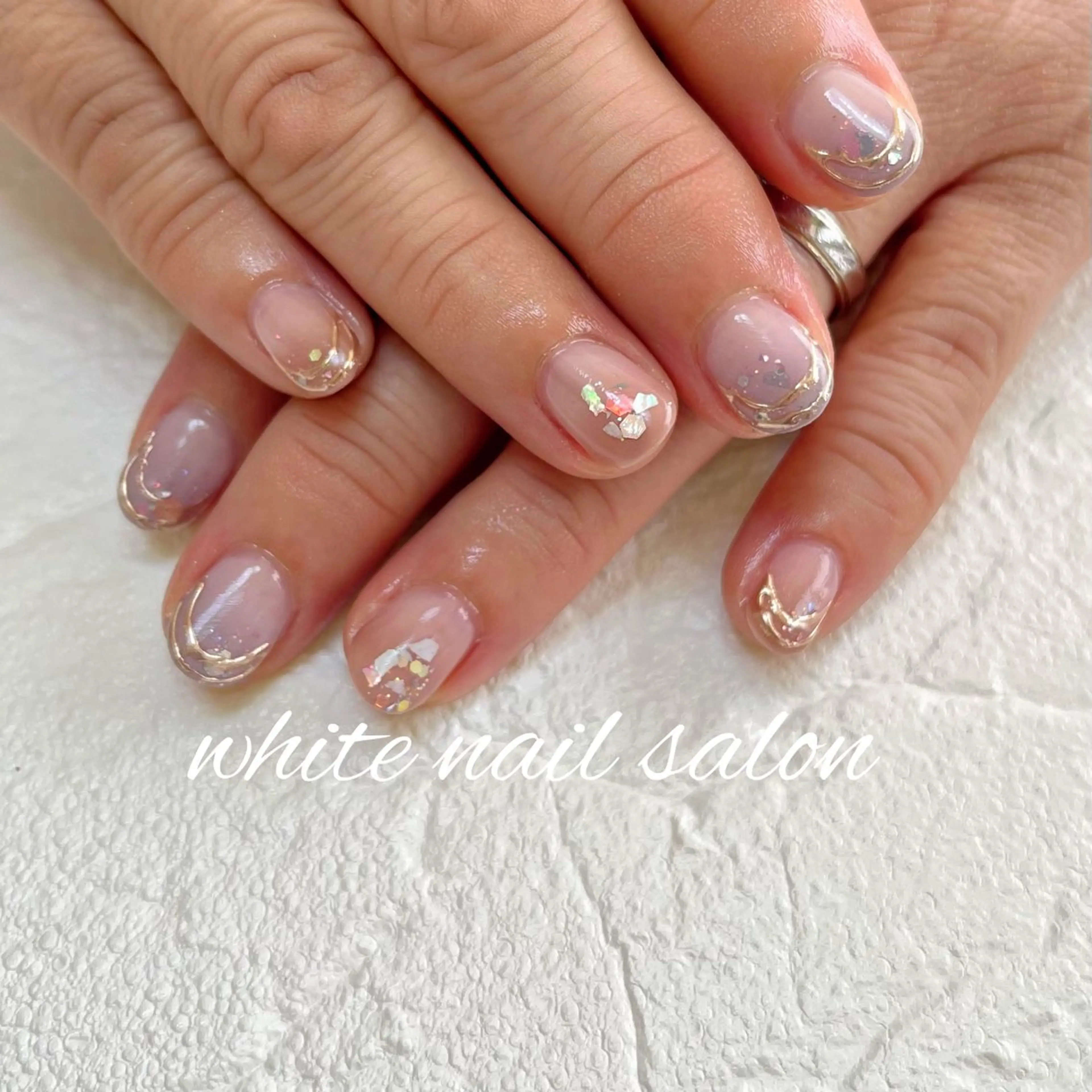 ネイル ハンドネイル white nail salonのネイルデザイン