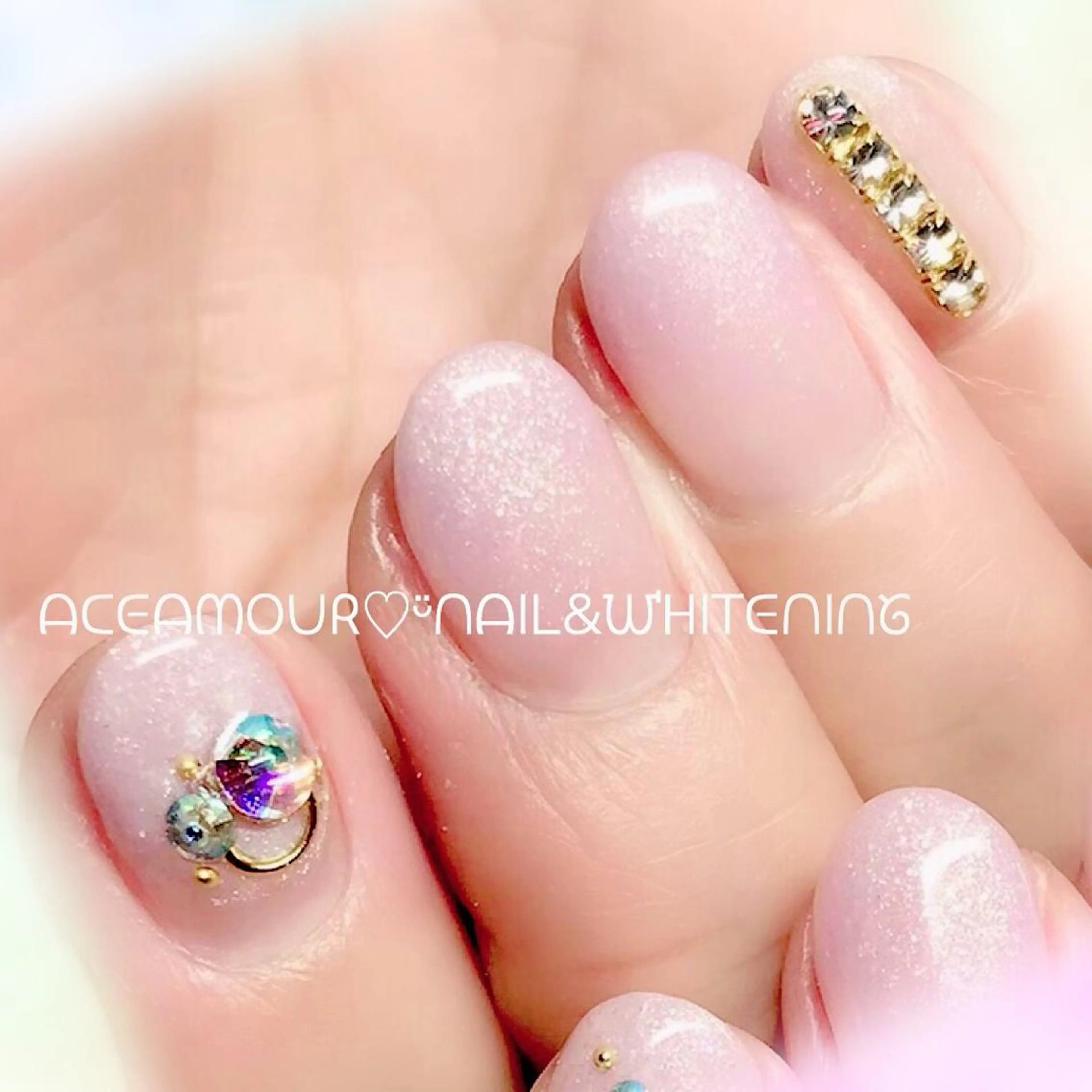 ネイル ネイル/耳つぼ /新ホワイトニングのネイルデザイン