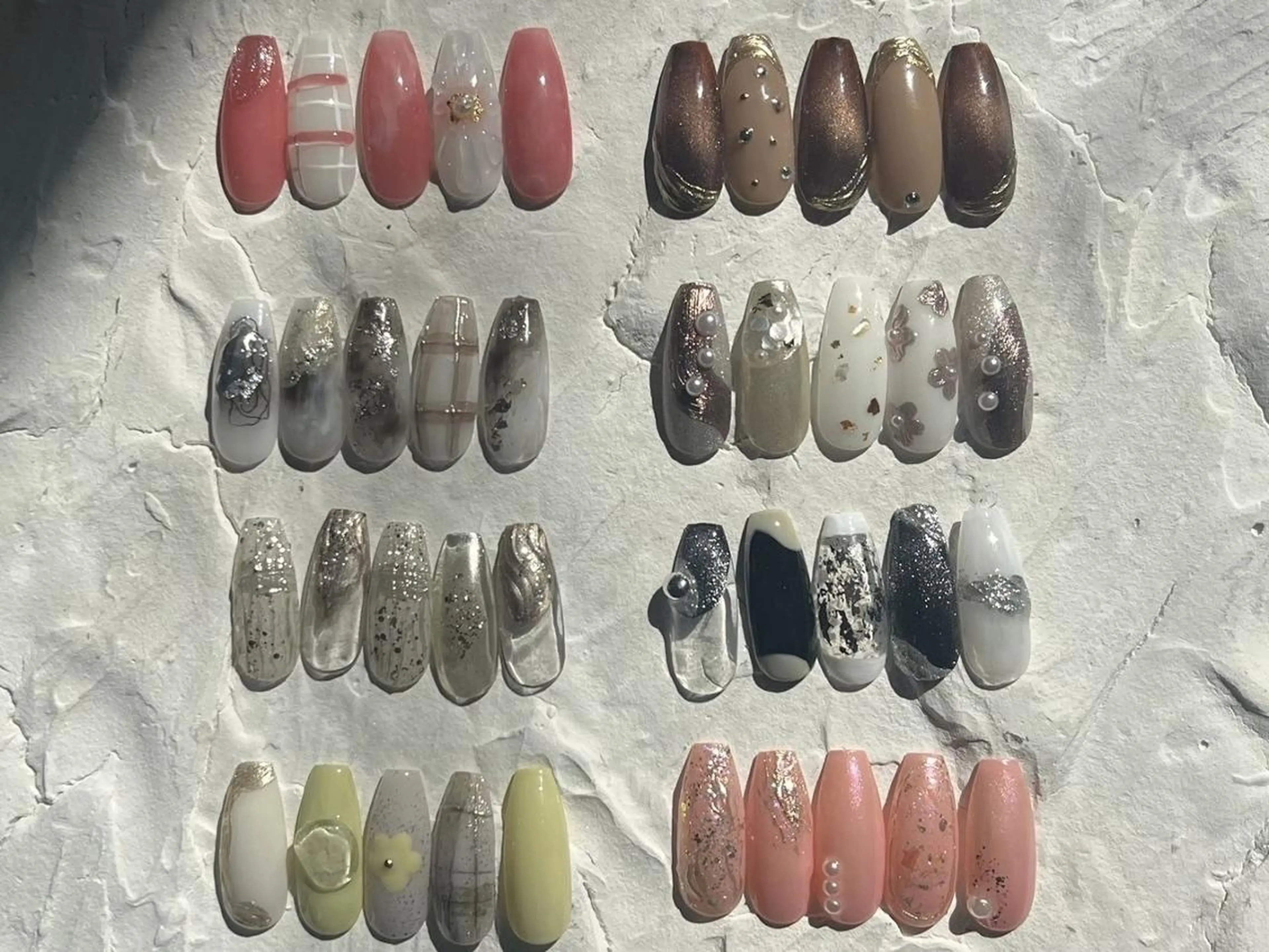 ネイル ハンドネイル Aya W【放出店】のネイルデザイン