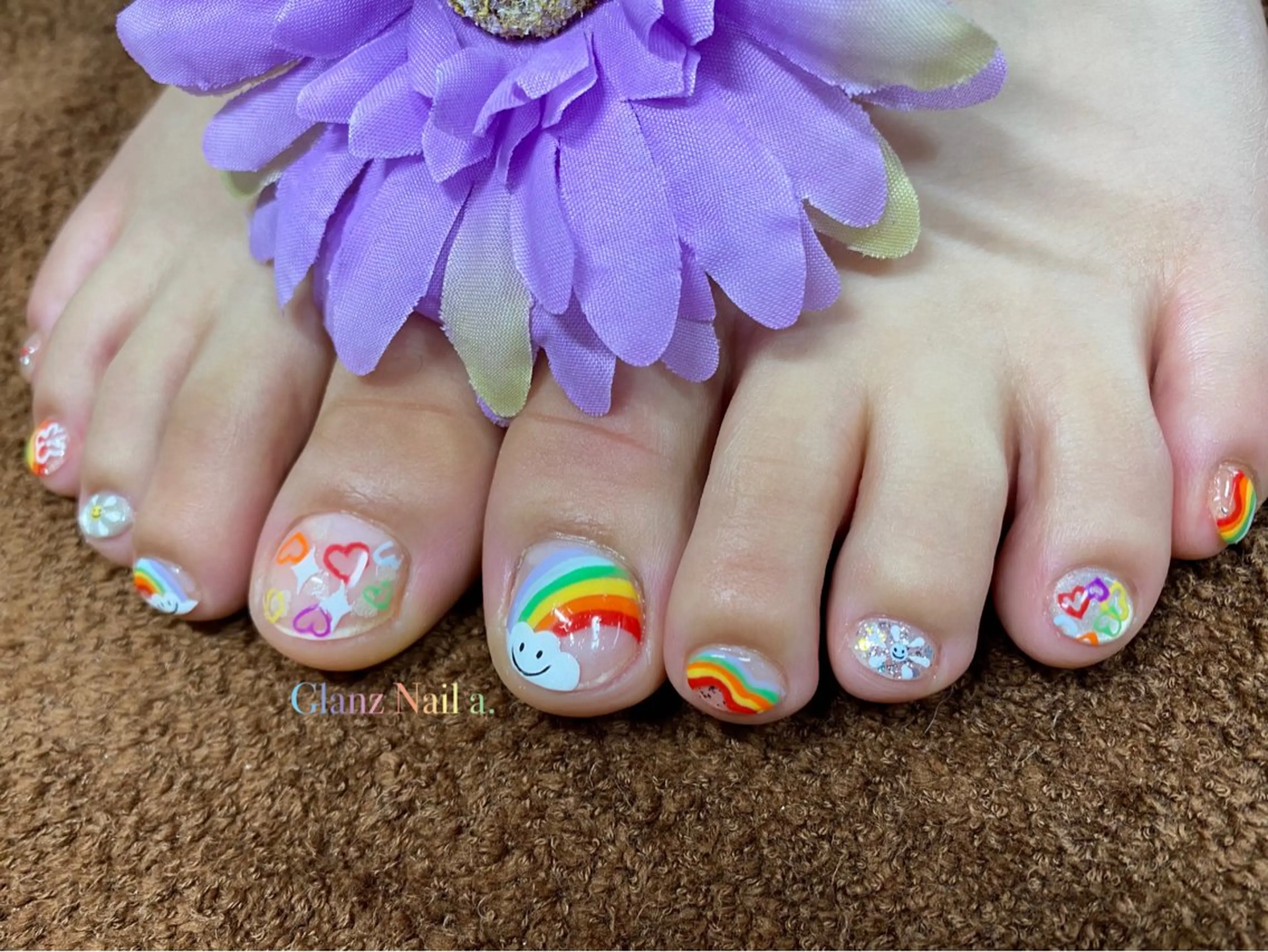 ネイル アートネイル Glanz  Nail aのネイルデザイン