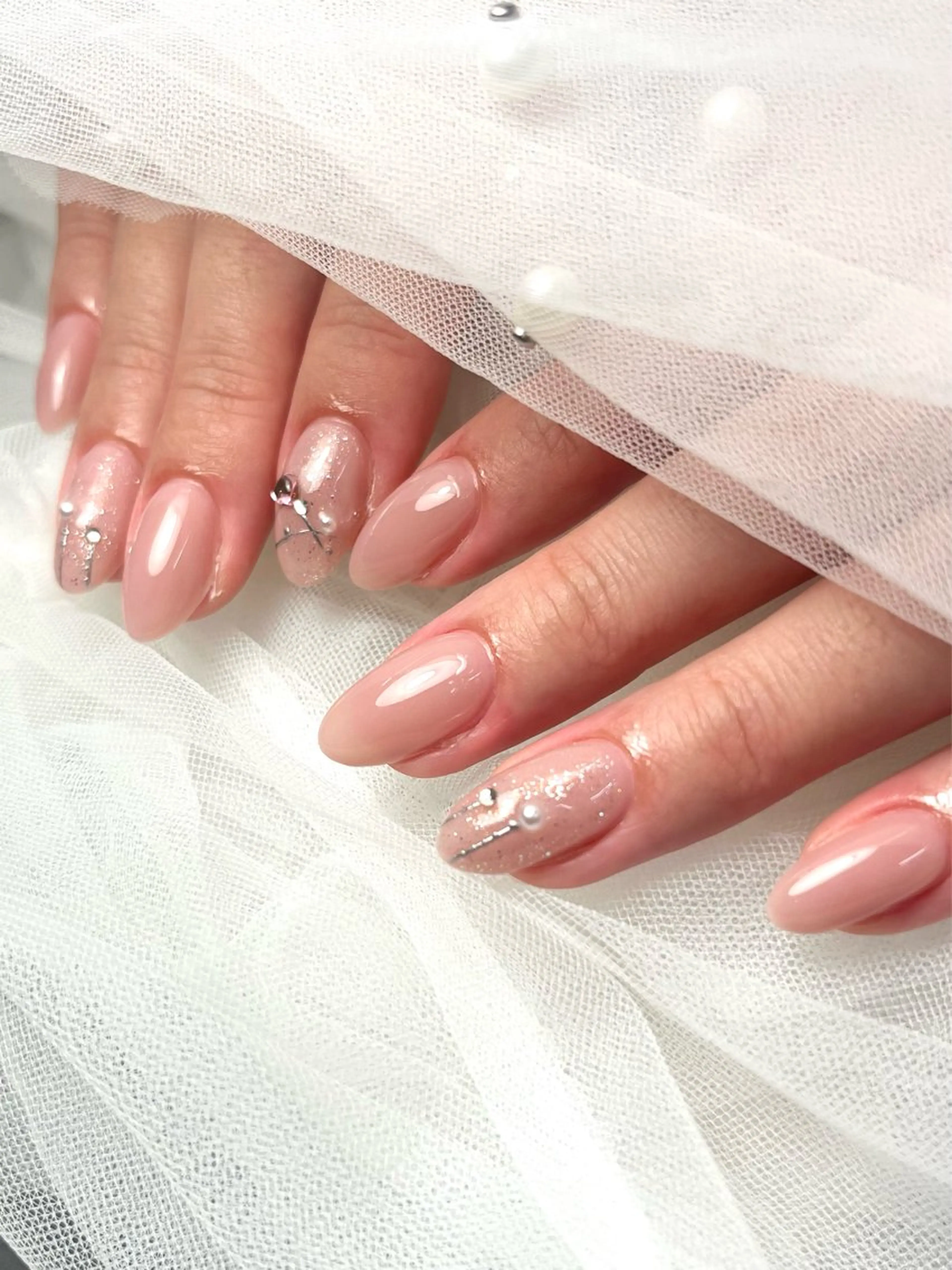 ネイル オフィスネイル ワンカラーネイル ピンク ハンドネイル ToliyDeliy Mayuのネイルデザイン