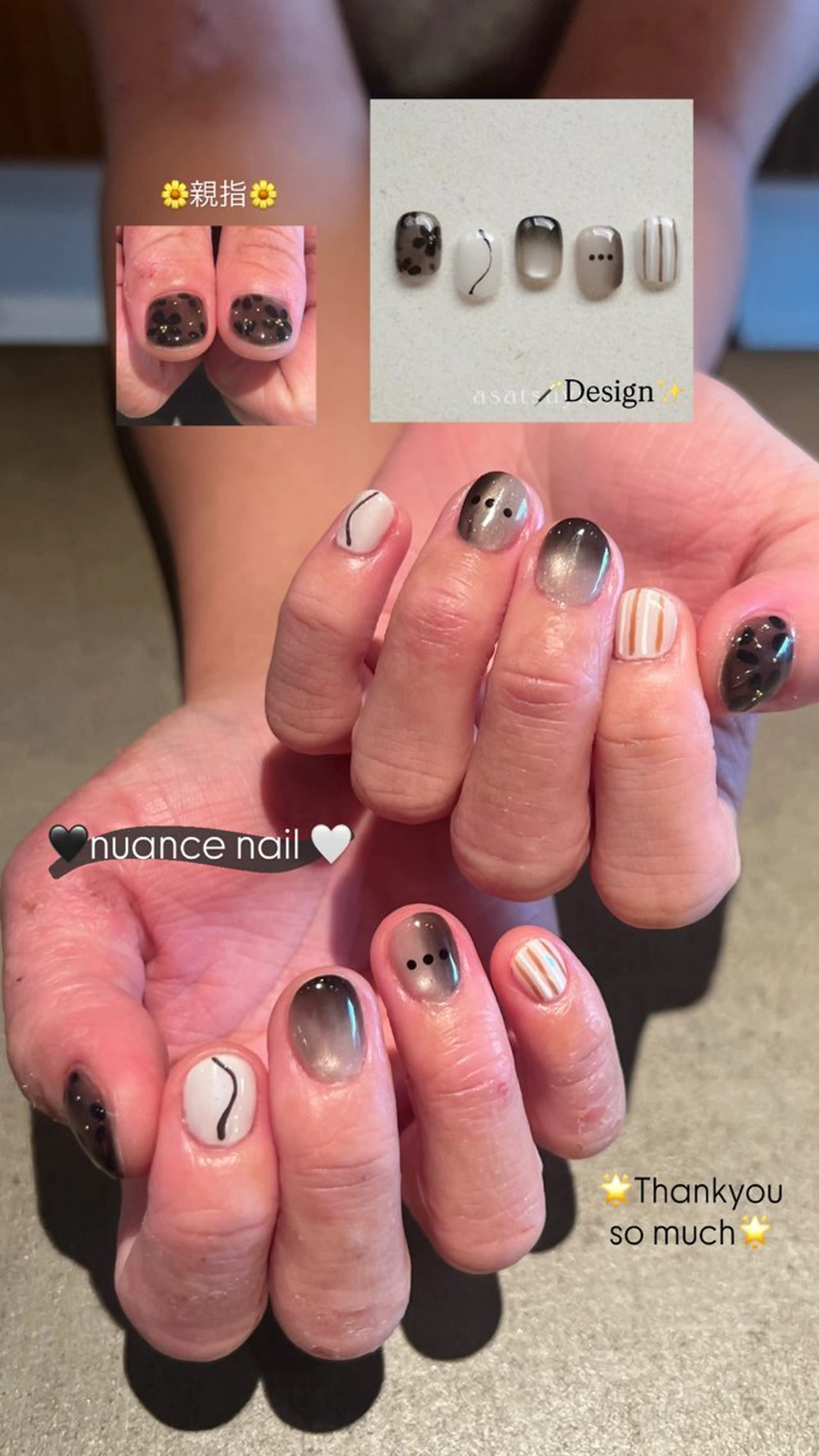 ネイル ウエチ ノリカ🐸のネイルデザイン