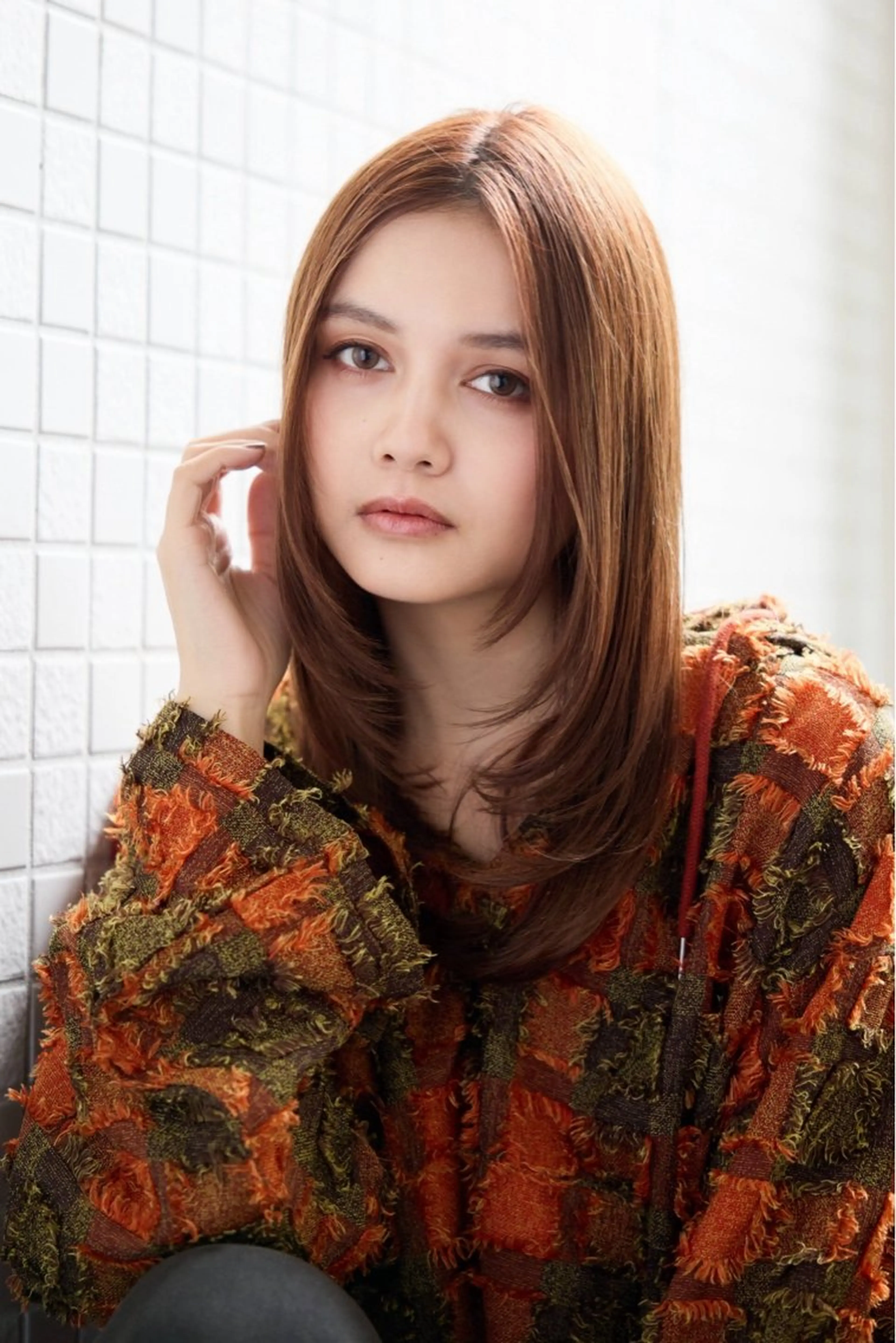 セミロング 似合わせ🌿‬髪質 改善🧸RYUGOのヘアスタイル