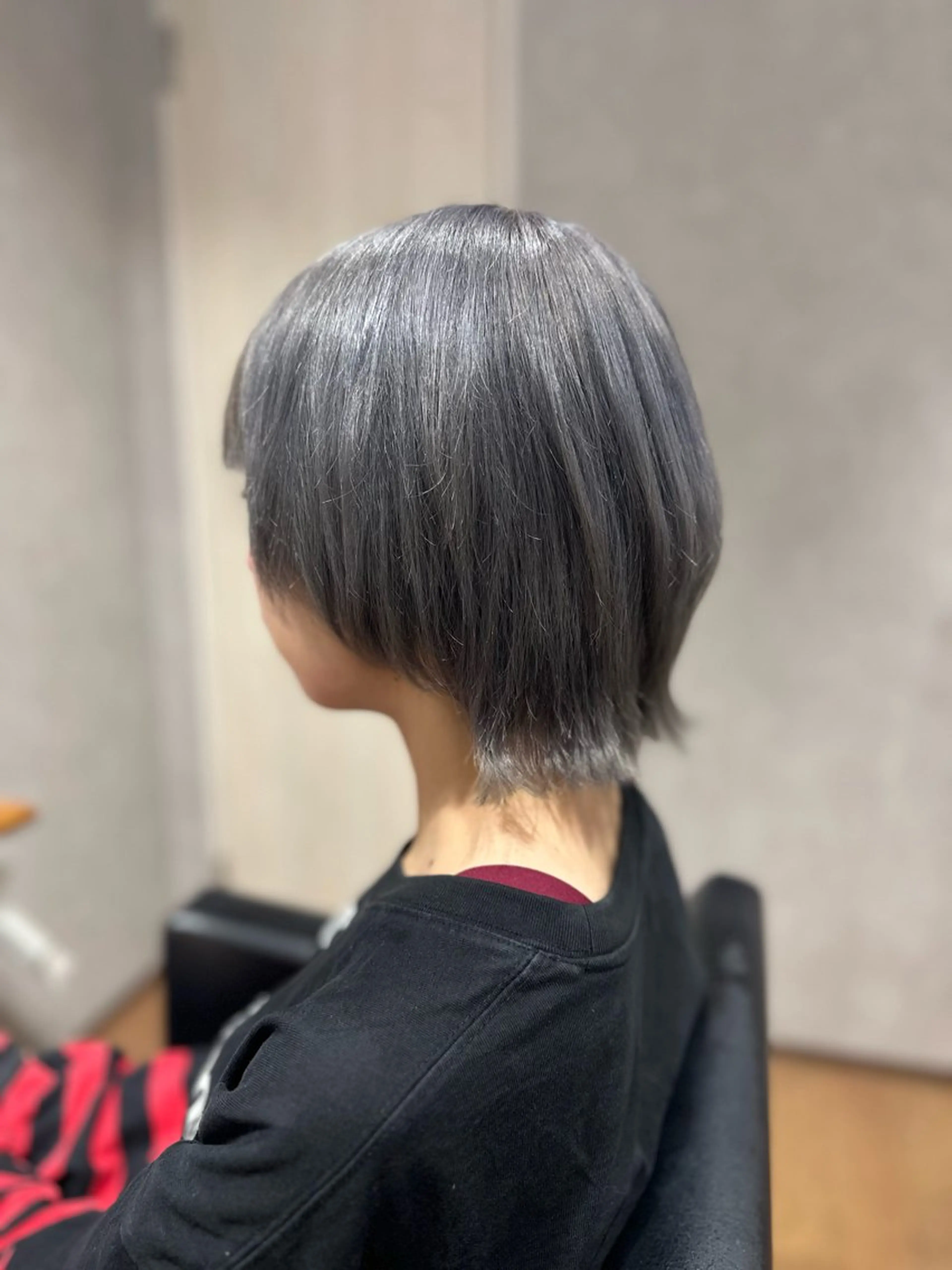 ミディアム ヘアカラー ✂️秋葉原 🤍YURI🤍のヘアスタイル