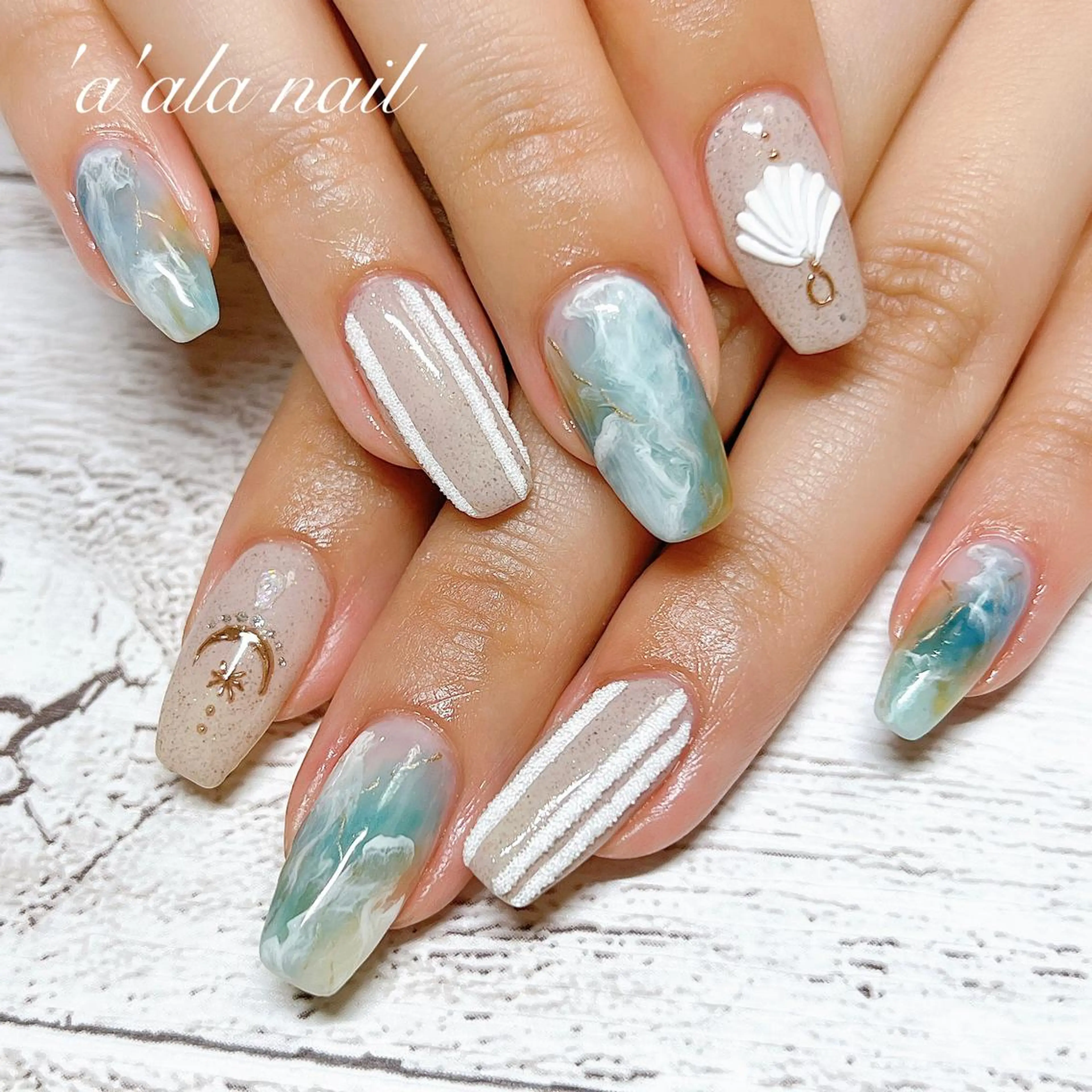 ネイル 'a'ala nailのネイルデザイン