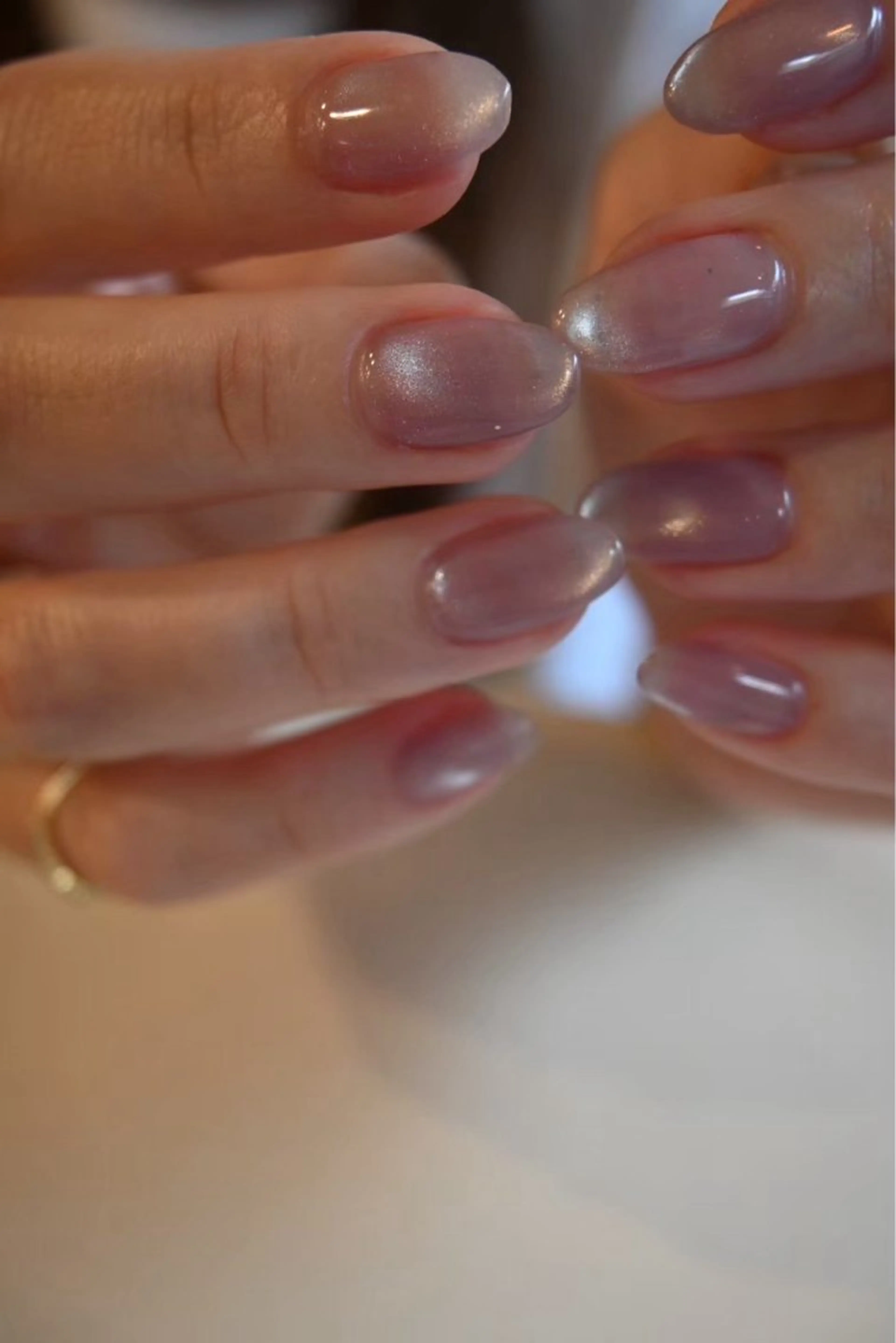 ネイル マグネットネイル ネイルサロンミニョン所属・松本 なつきのネイルデザイン