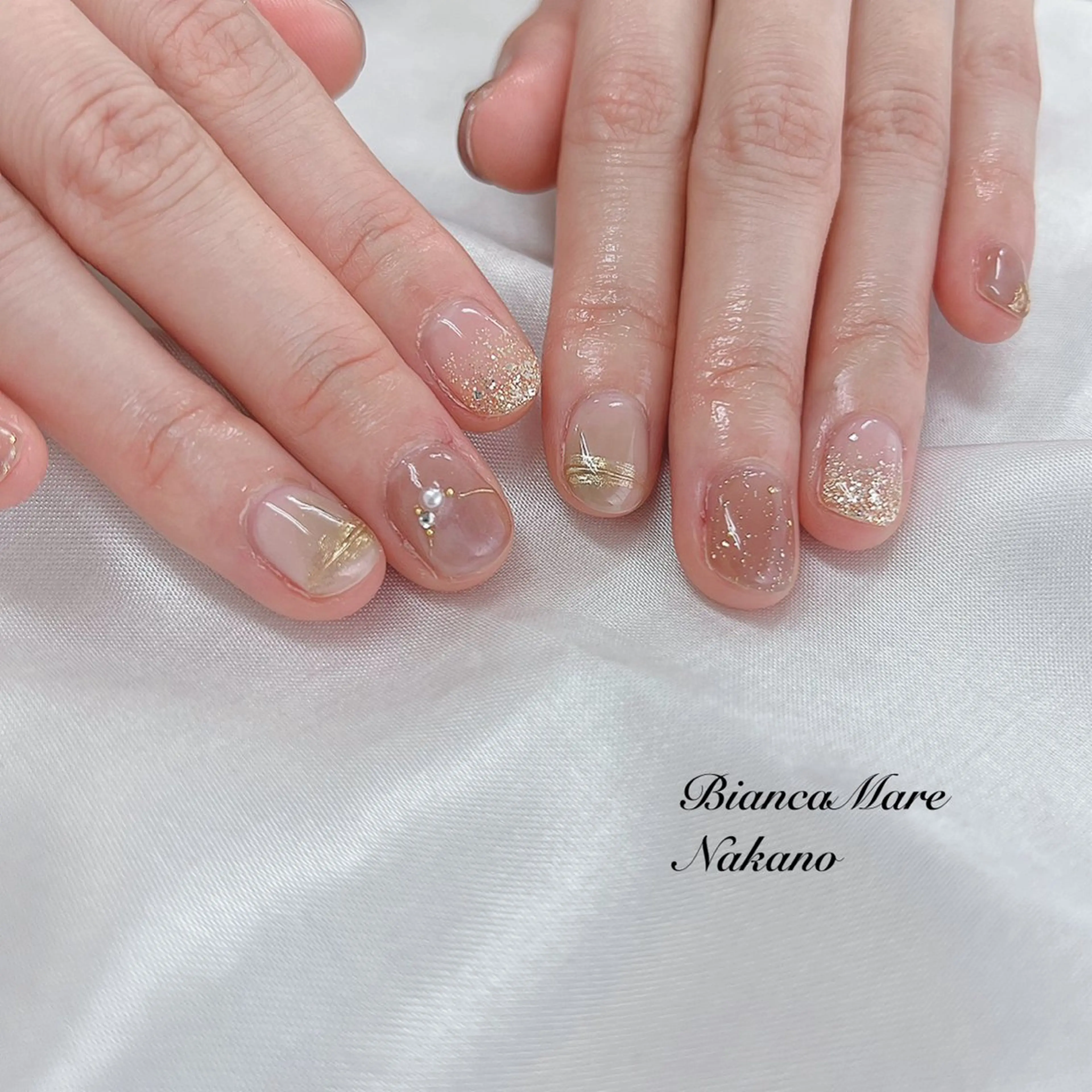 ネイル ハンドネイル カワグチ/ Bianca中野のネイルデザイン