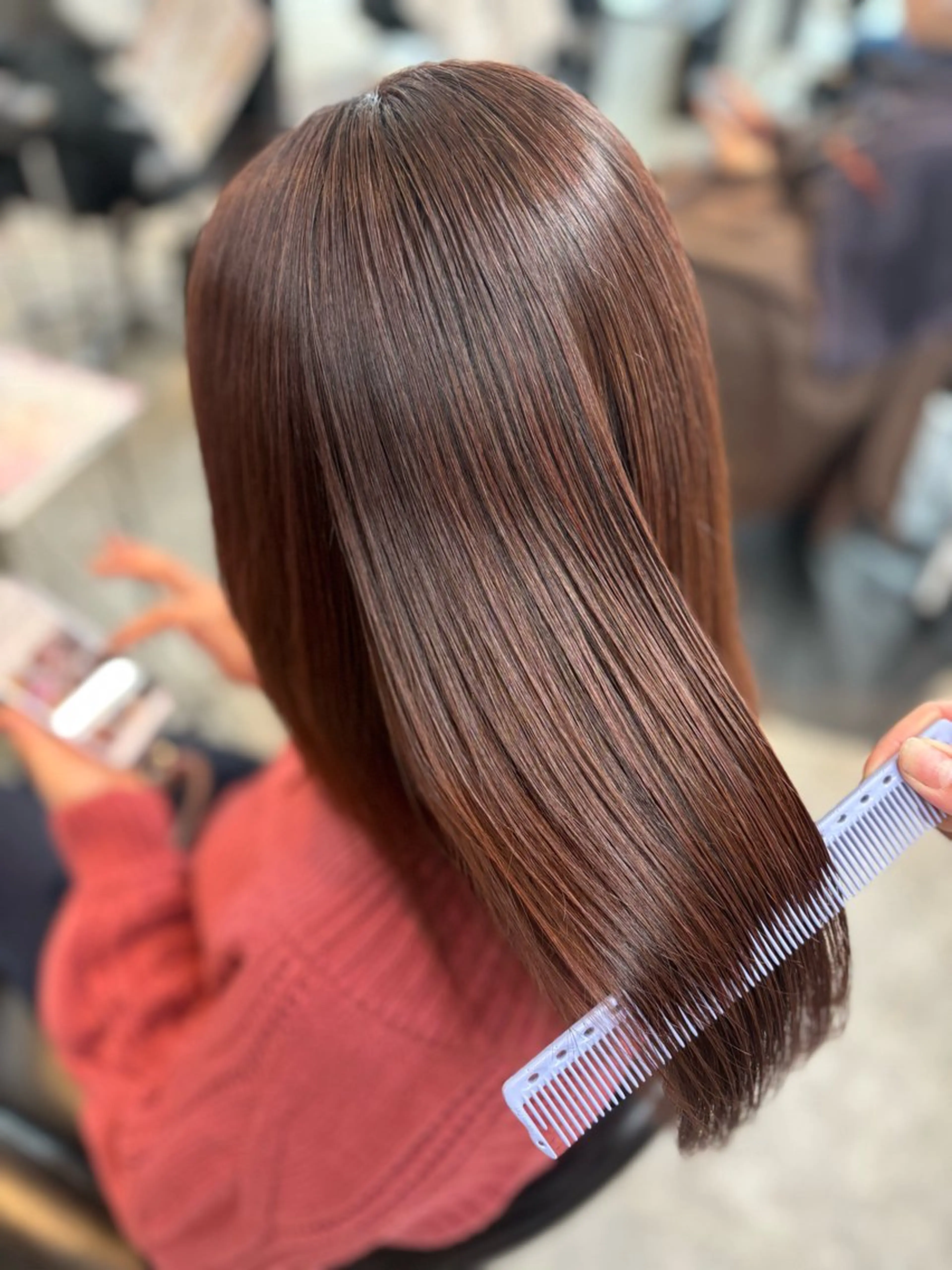 ロング カラー 札幌クロスパーマ /🎀柴田ひな🎀のヘアスタイル